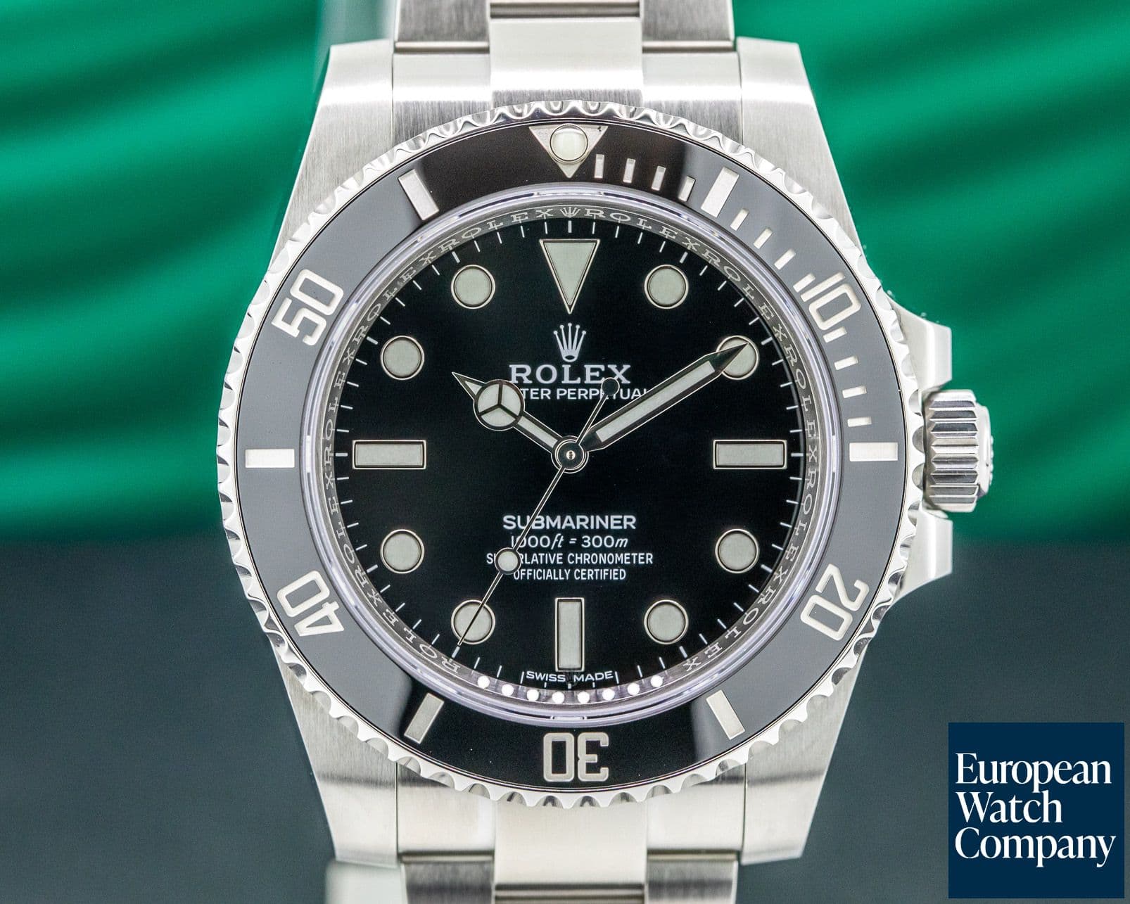Image of Rolex Submariner No Date Ceramic Bezel SS