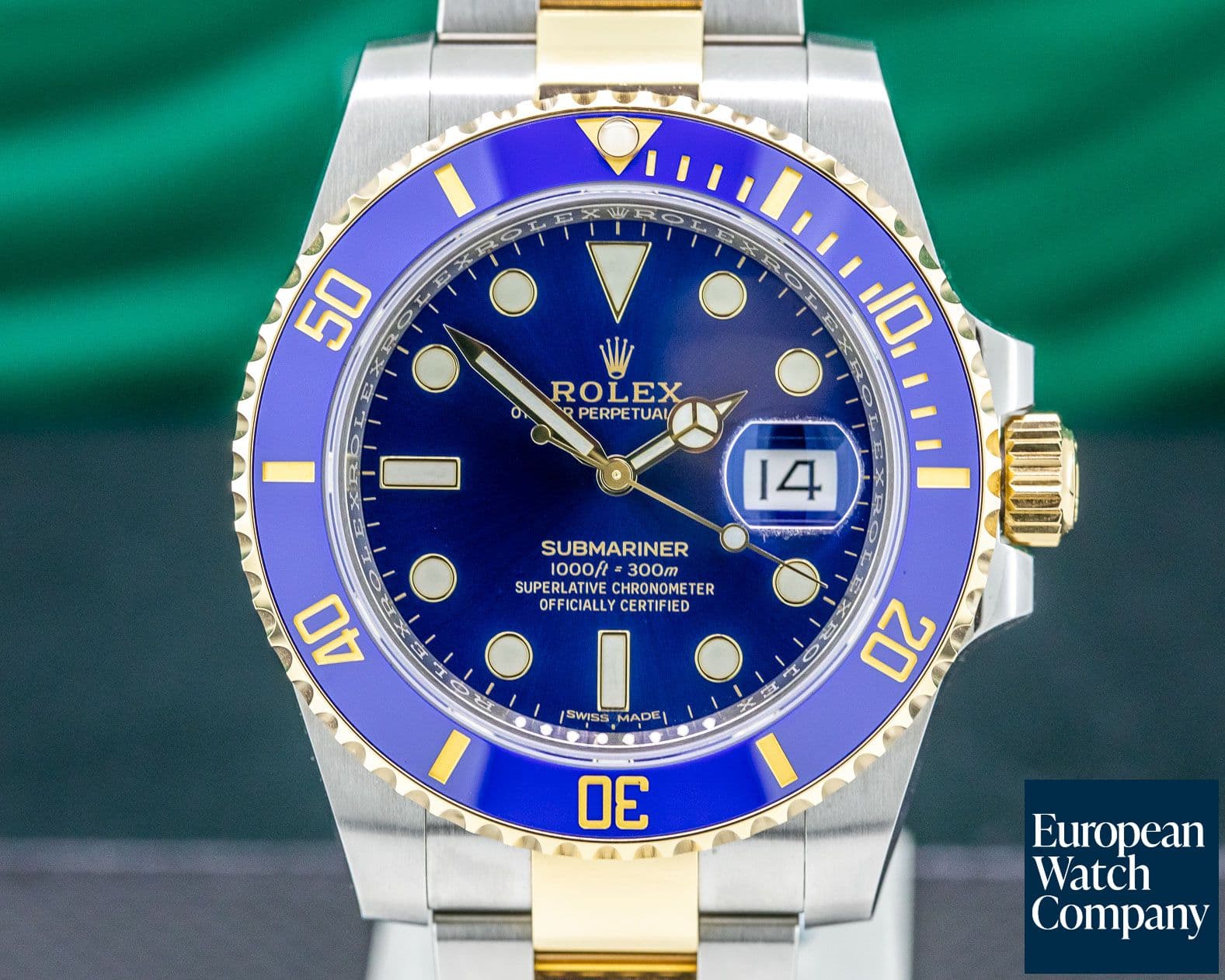 Image of Rolex Submariner Ceramic Blue Dial 18K / SS 2019