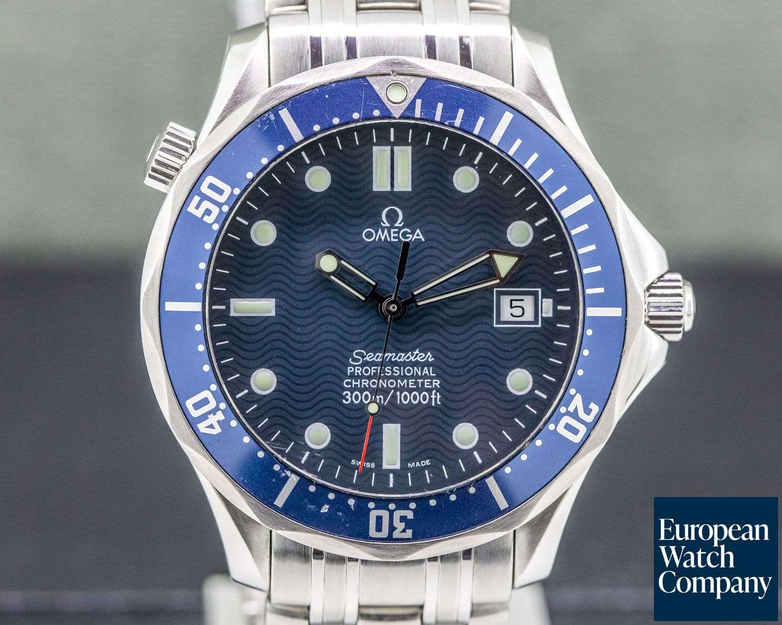 Image of Omega Seamaster Professional Blue Dial SS 