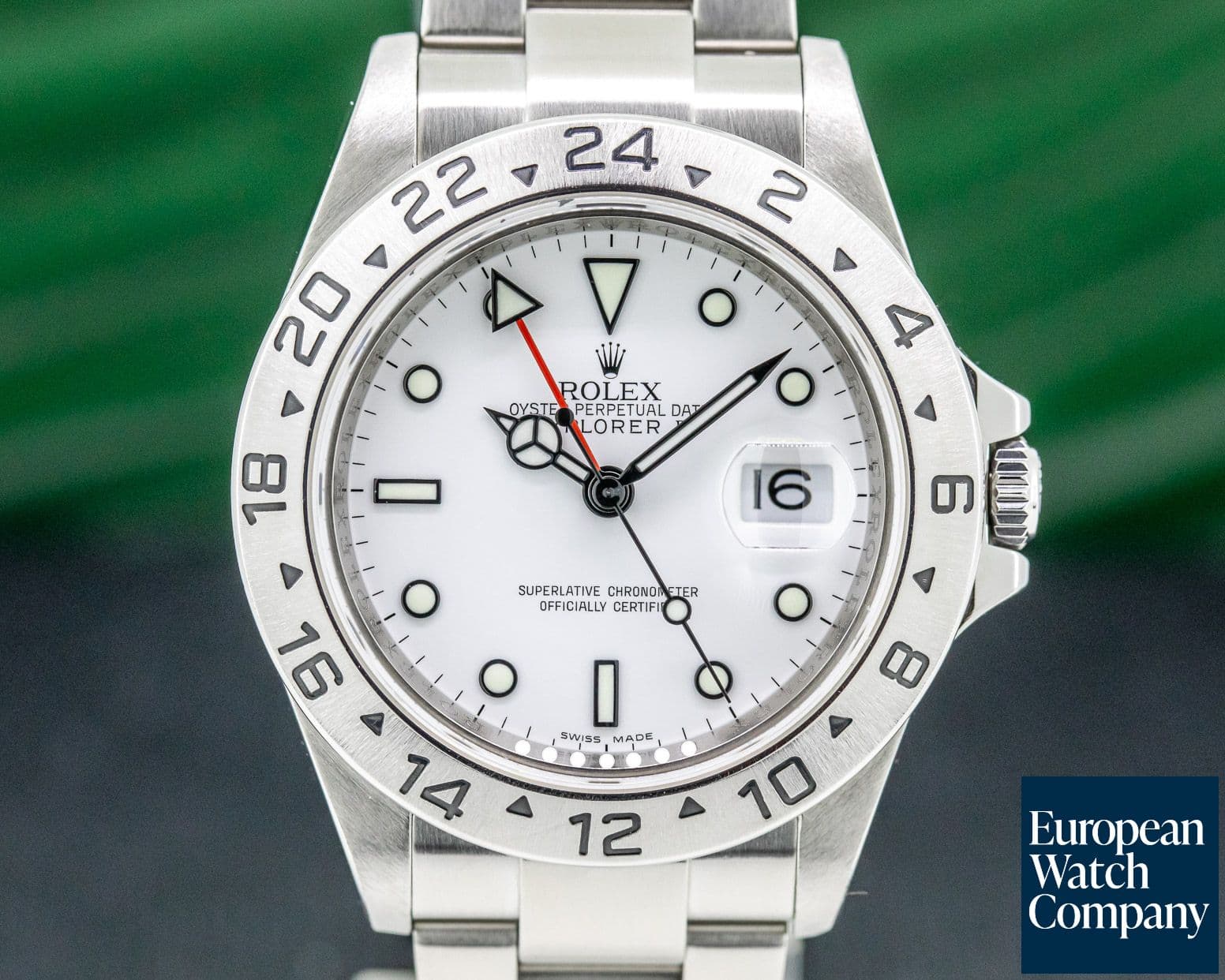 Image of Rolex Explorer II White Dial SS
