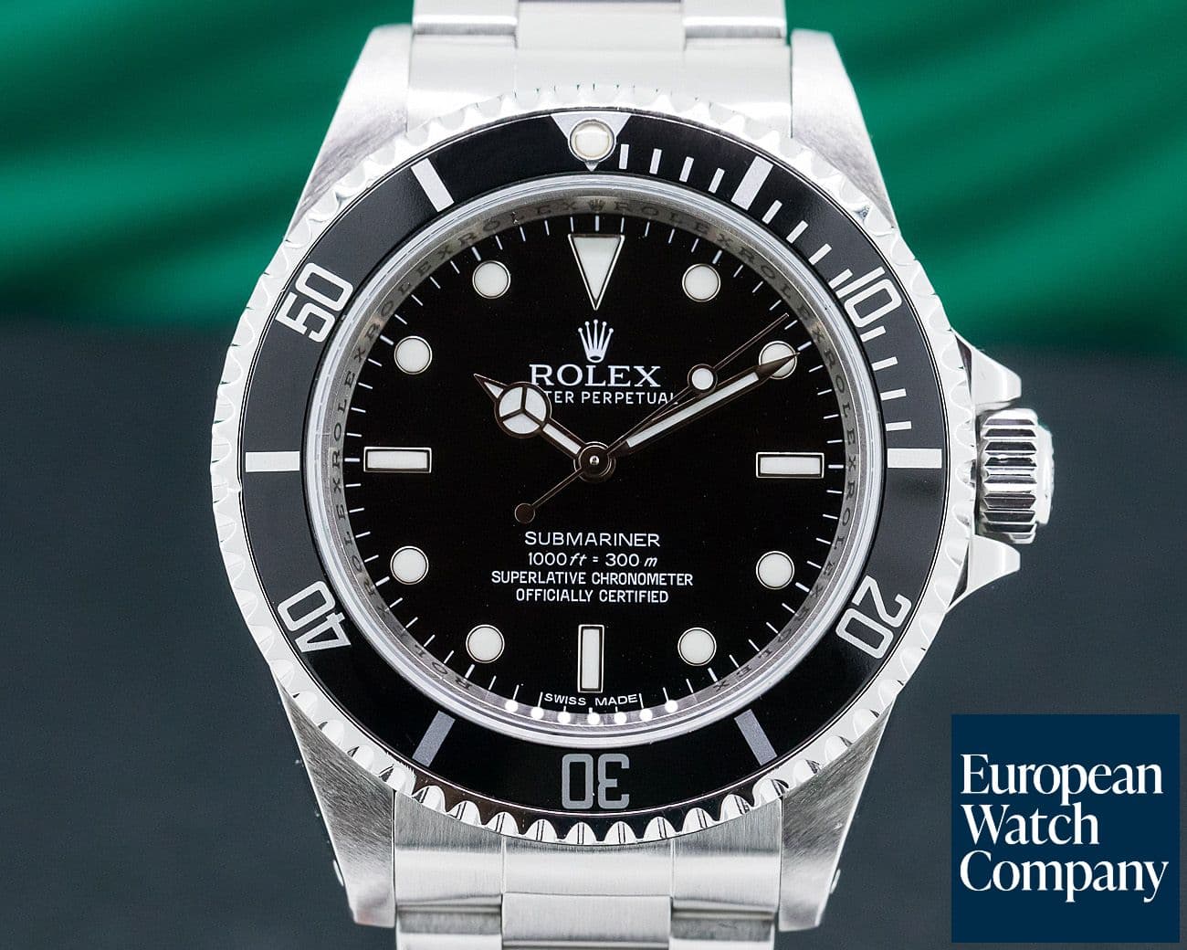 Image of Rolex Submariner No Date SS 4 Line FULL SET