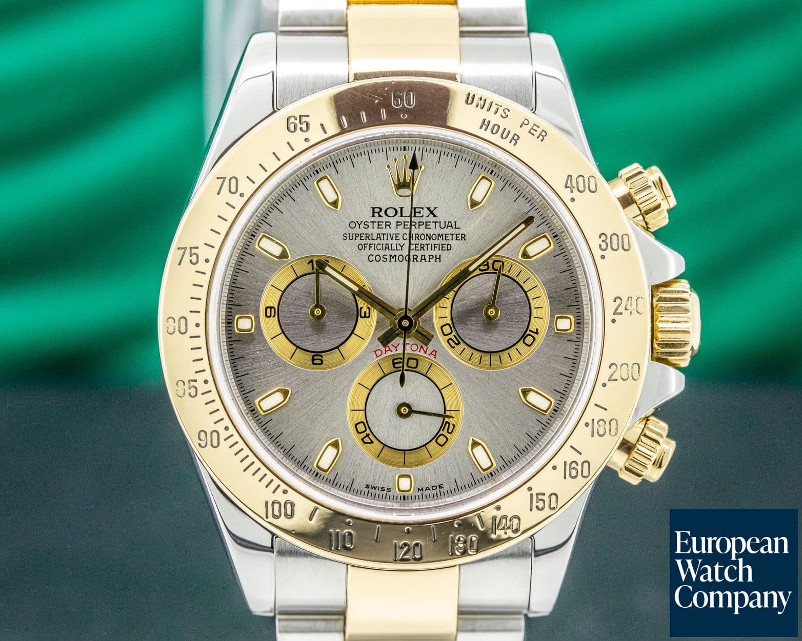 Image of Rolex Daytona Slate Dial 18K Yellow Gold / SS 