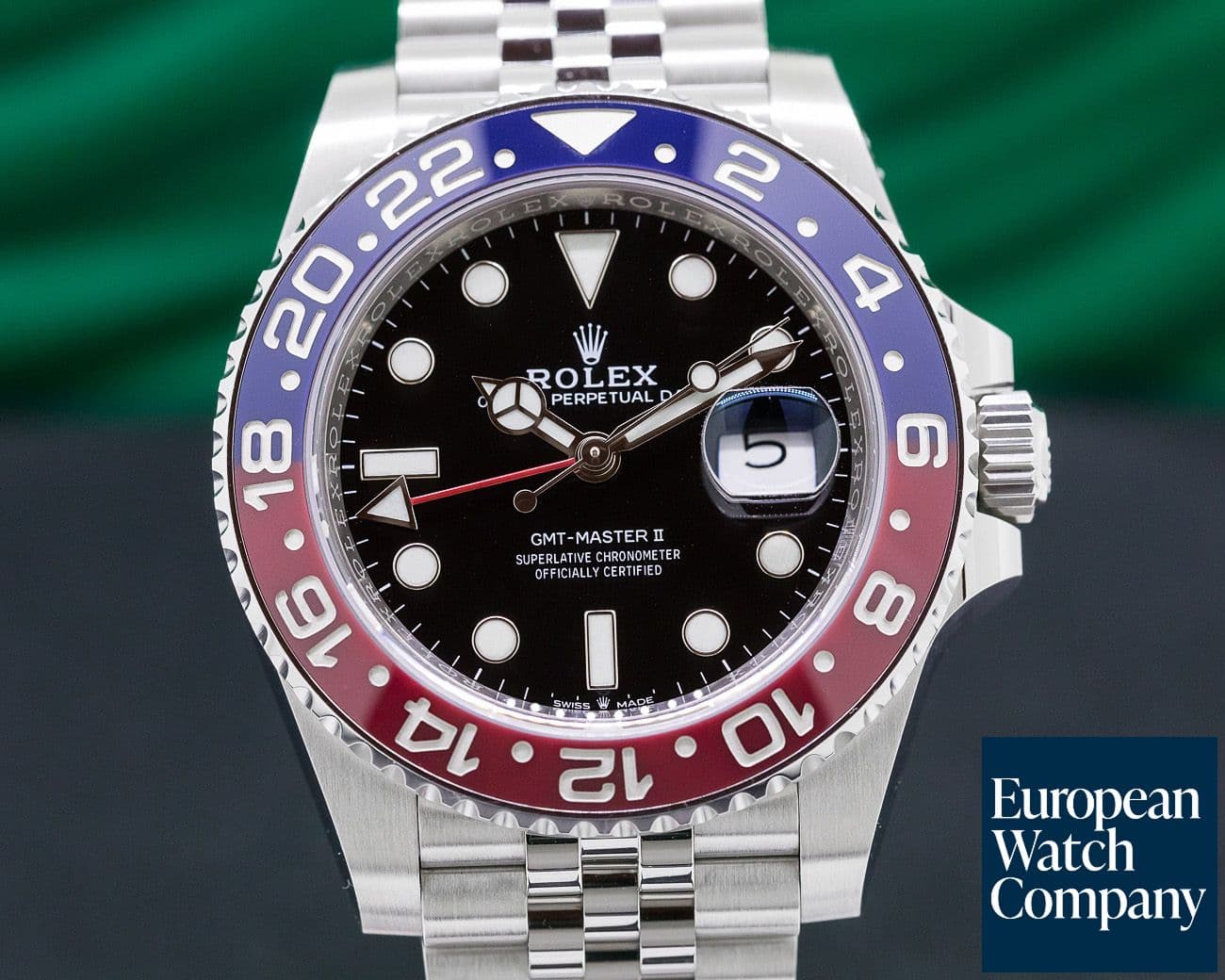 Image of Rolex GMT Master II Ceramic "Pepsi" SS / Jubilee 