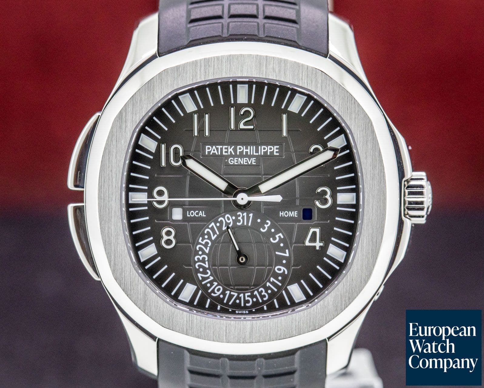 Image of Patek Philippe Aquanaut Travel Time SS / Rubber
