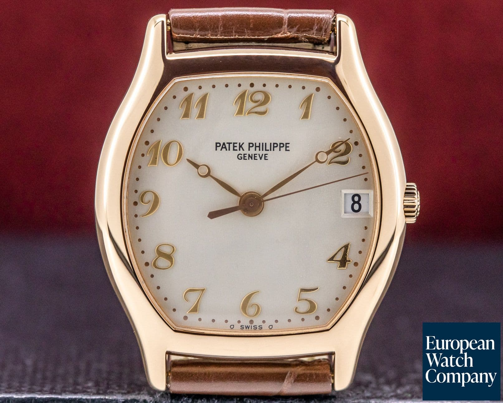 Image of Patek Philippe Gondolo Tonneau 18K Rose Gold / Breguet Numerals 