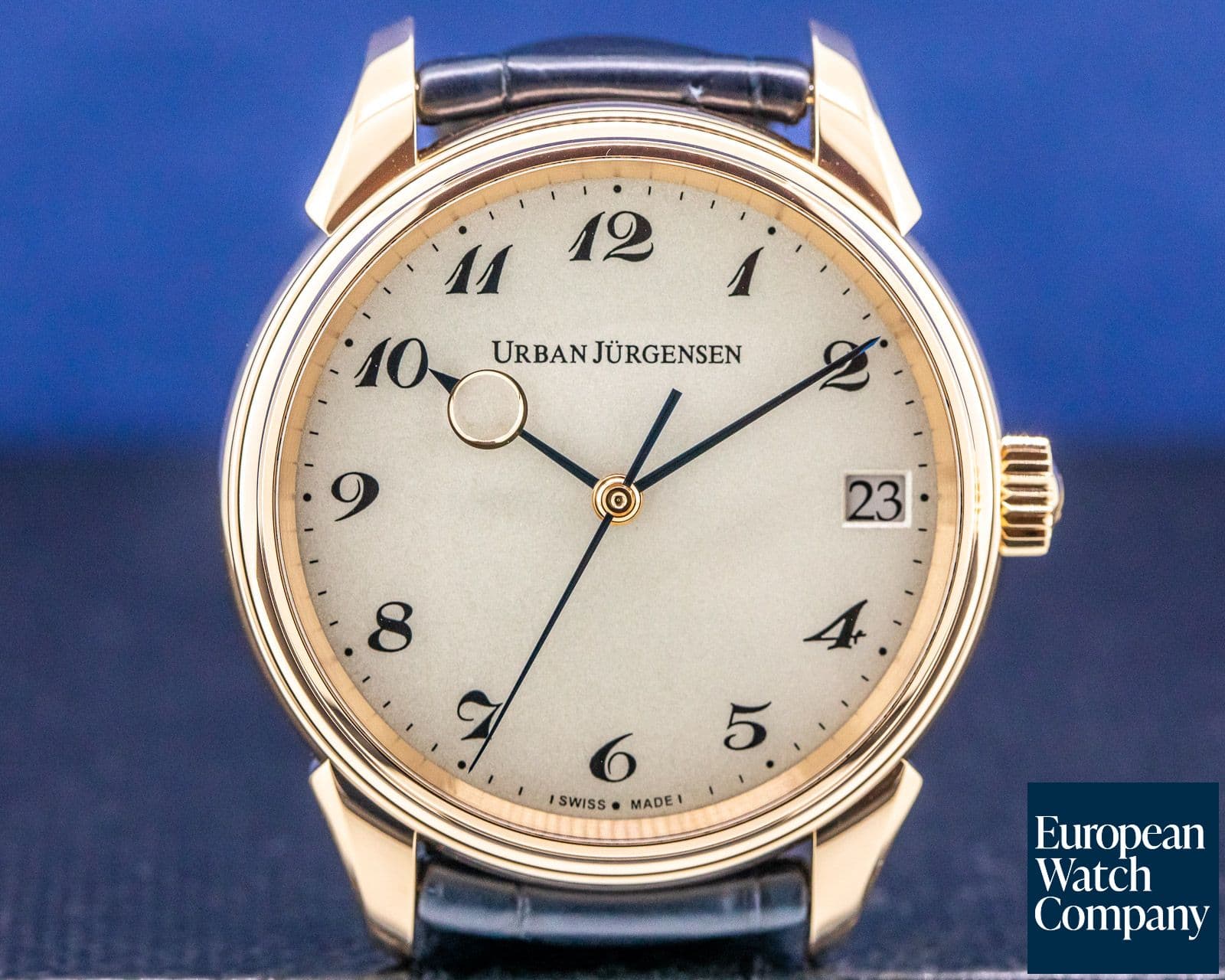 Image of Urban Jurgensen Jules Collection 2240RG 18k Rose Gold / Breguet Numerals
