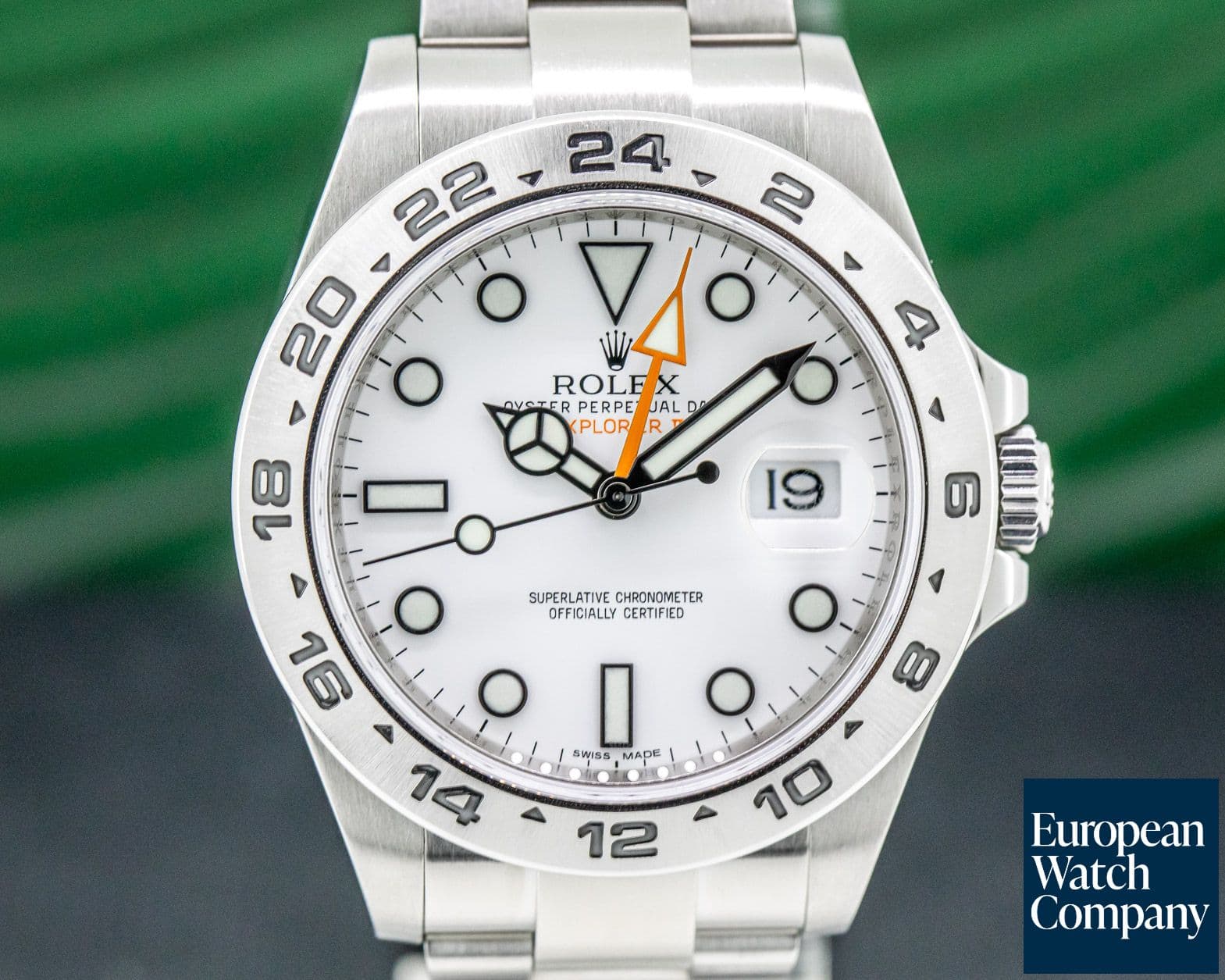 Image of Rolex Explorer II White Dial SS / SS 