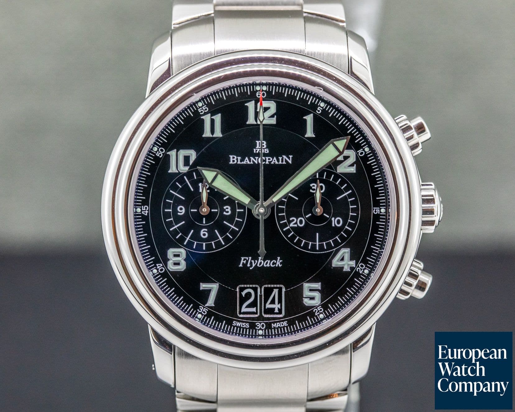 Image of Blancpain Flyback Chronograph Big Date SS / SS 