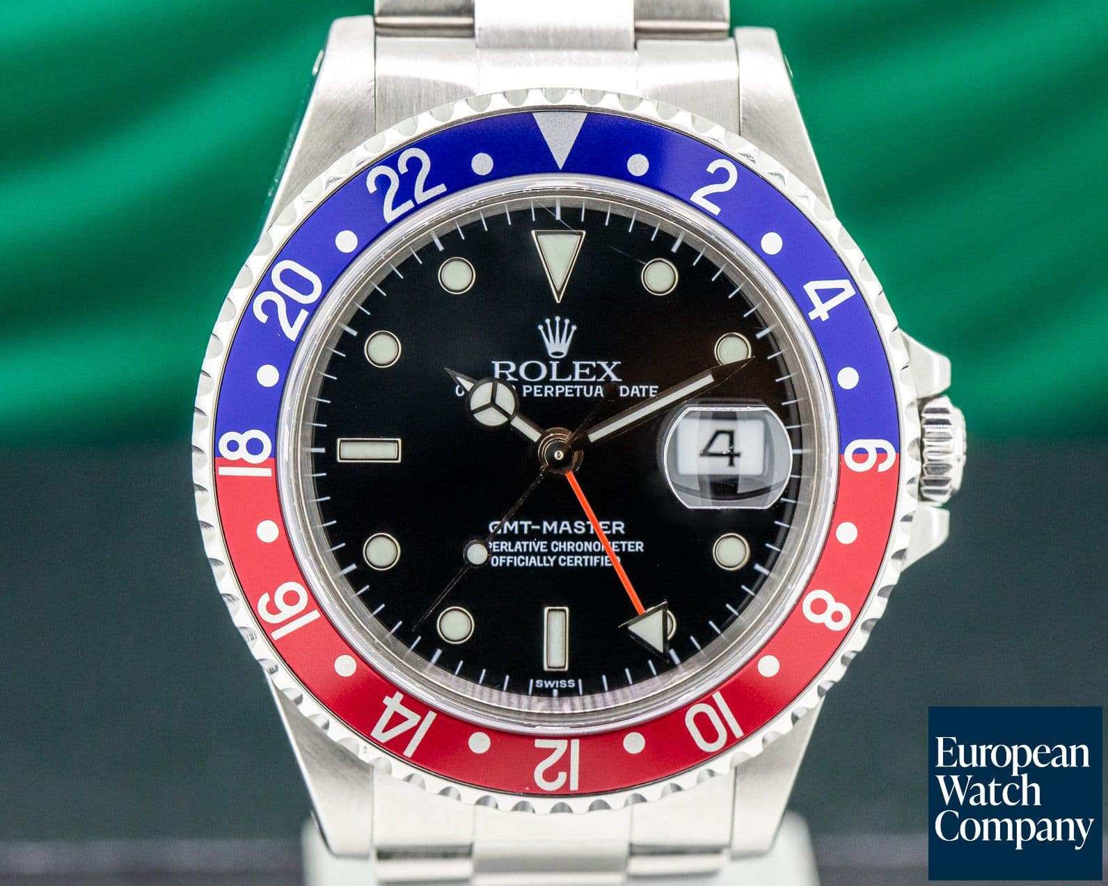 Image of Rolex 16700 GMT Master Red / Blue Pepsi 'SWISS ONLY' FULL SET