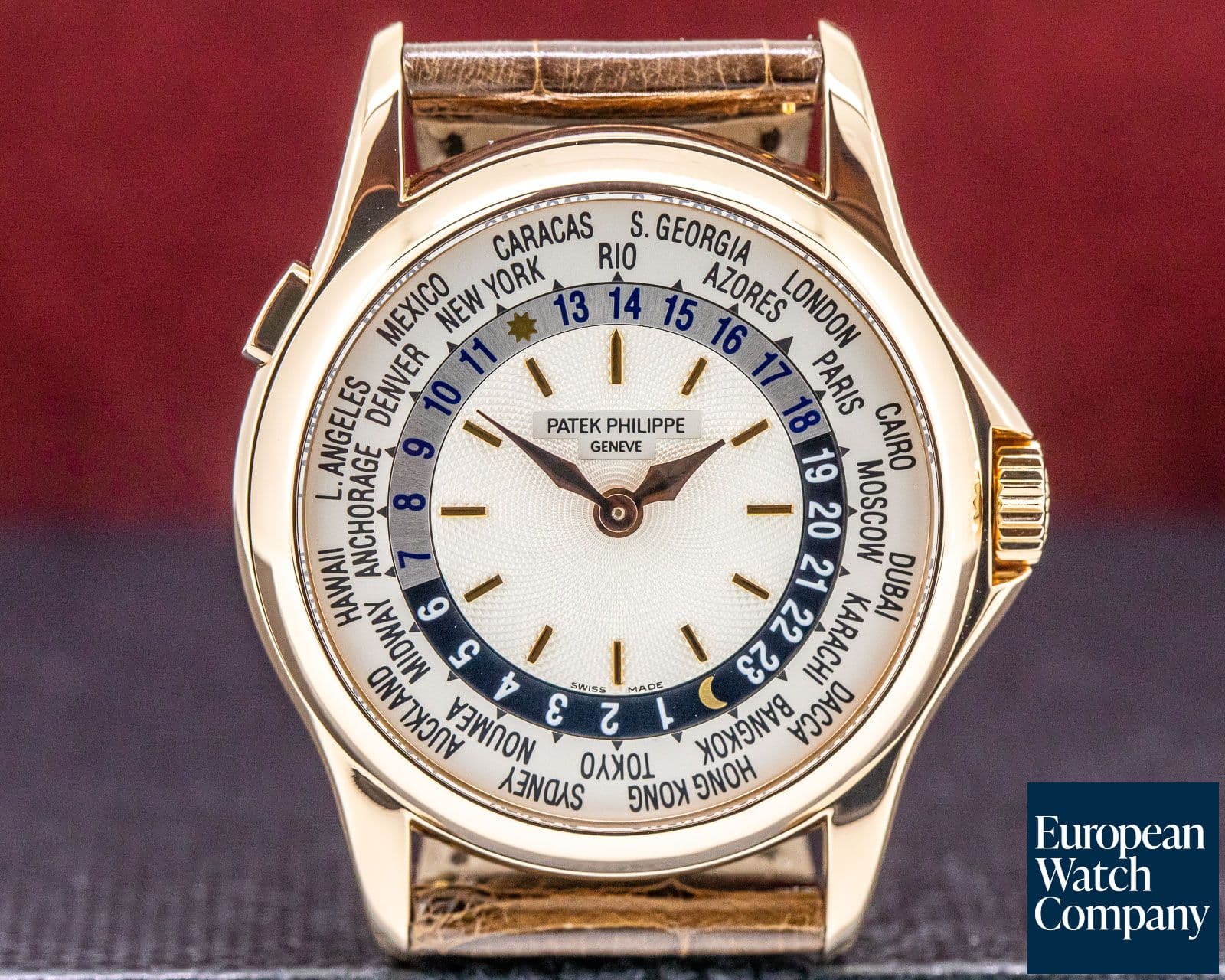 Image of Patek Philippe World Time 18K Rose Gold