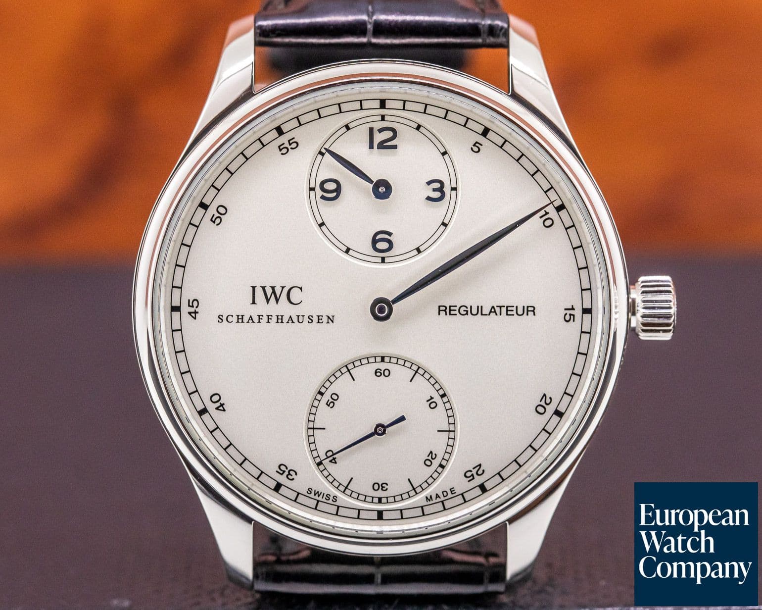Image of IWC Portuguese Regulator Limited Edition Platinum 