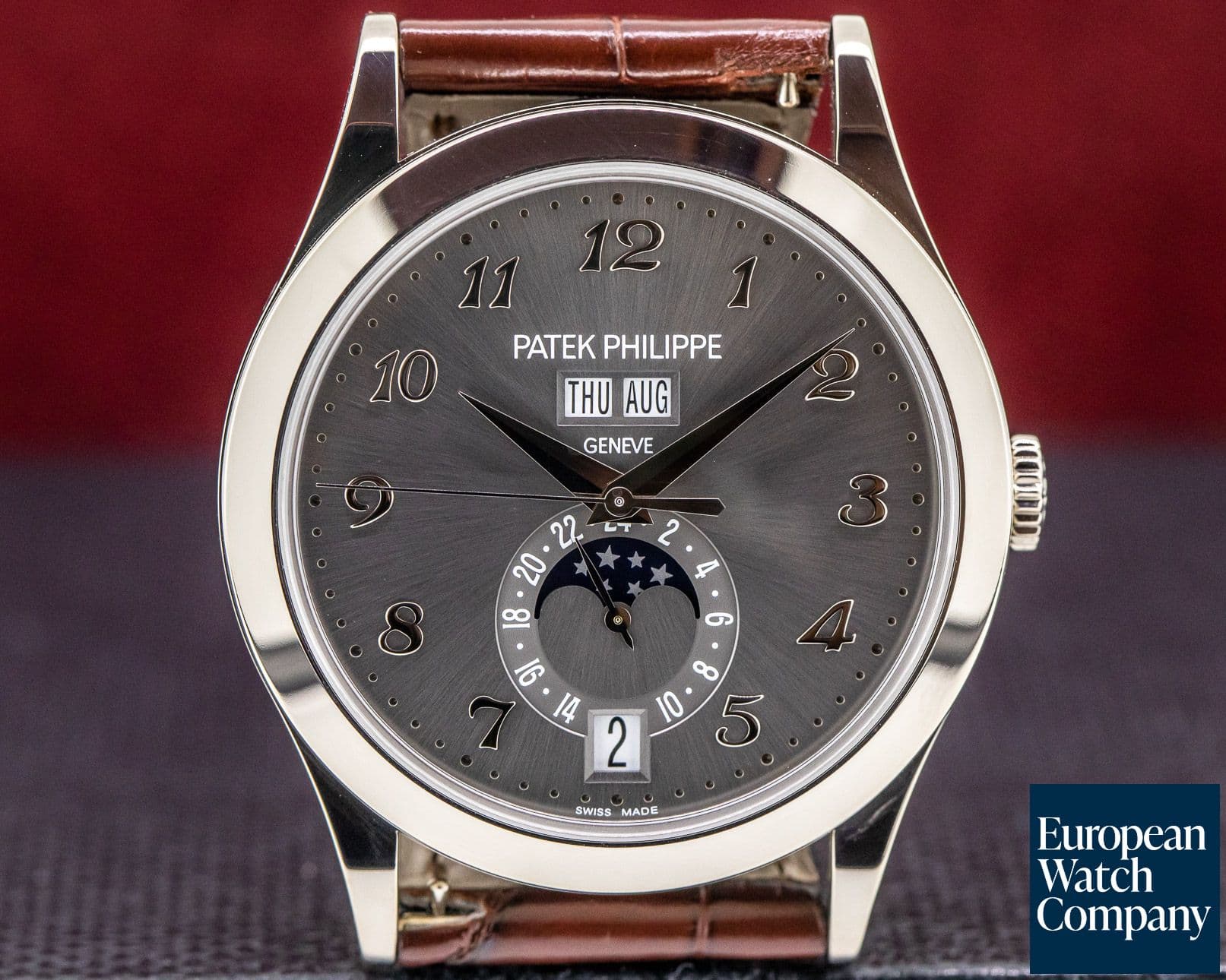Image of Patek Philippe Annual Calendar White Gold Grey Dial