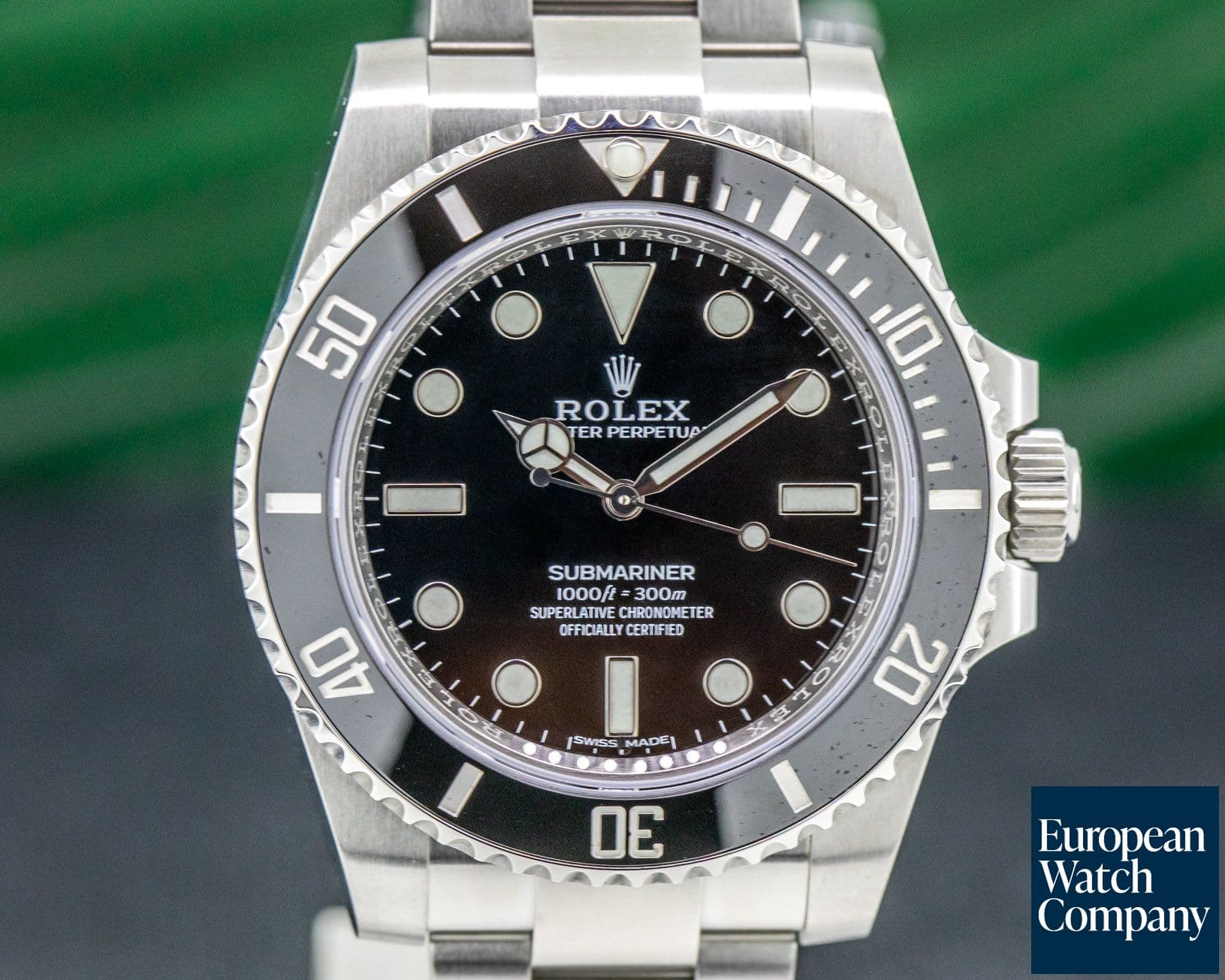 Image of Rolex Submariner No Date Ceramic Bezel SS