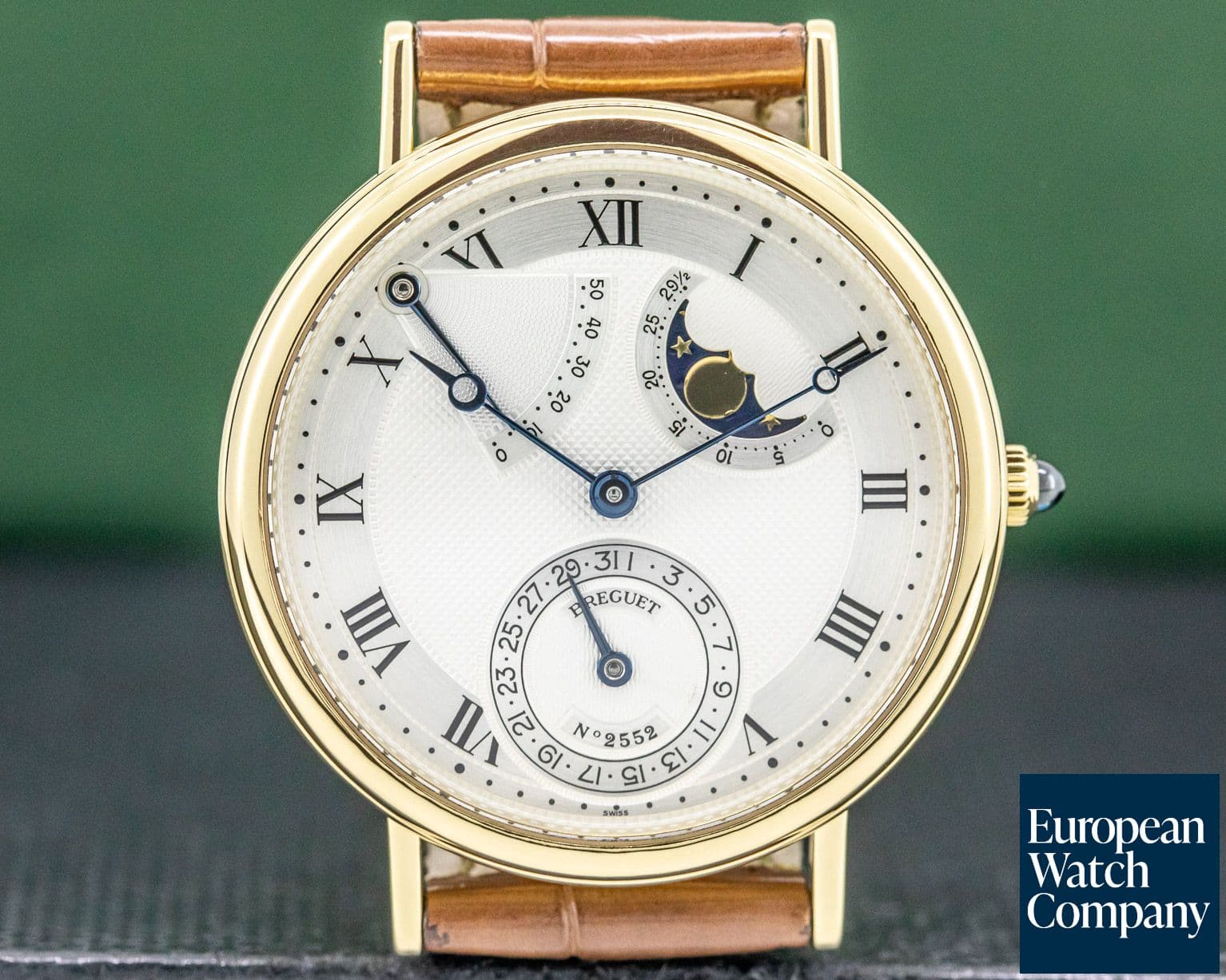 Image of Breguet Classique Power Reserve Moon 18K Yellow Gold 
