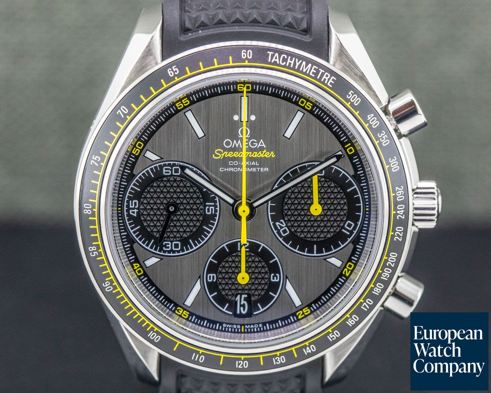 Image of Omega Speedmaster Racing Co-Axial Chronograph Grey Dial SS / Strap