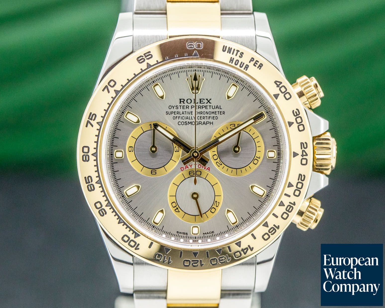 Image of Rolex Daytona Slate Grey Dial 18K Yellow Gold / SS 