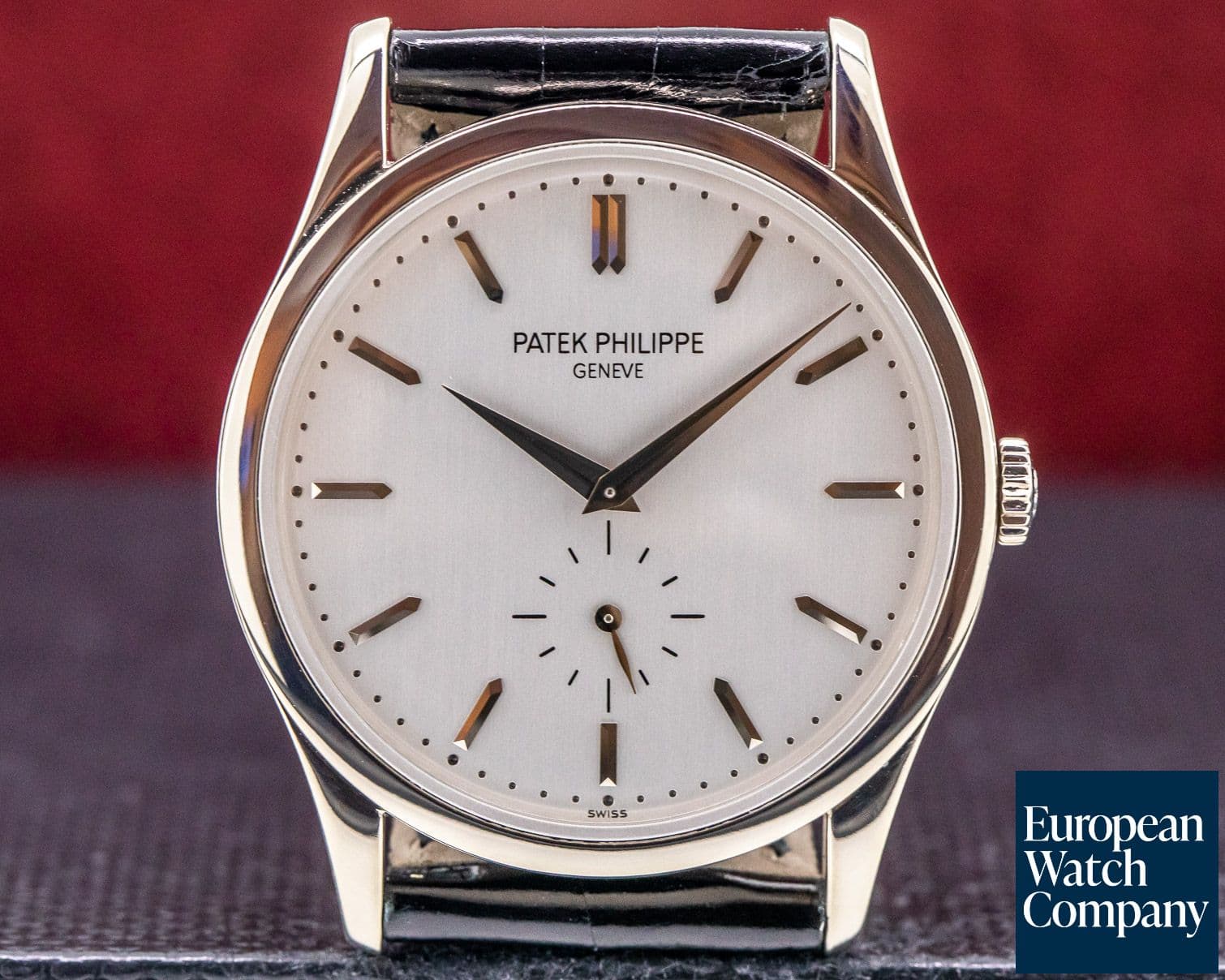 Image of Patek Philippe Calatrava 18K White Gold Manual Wind