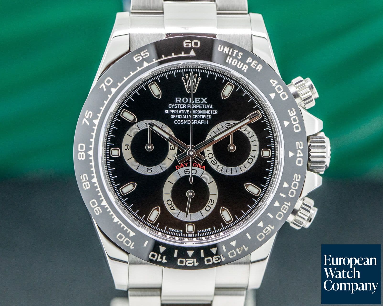 Image of Rolex Daytona Ceramic Bezel SS / Black Dial 