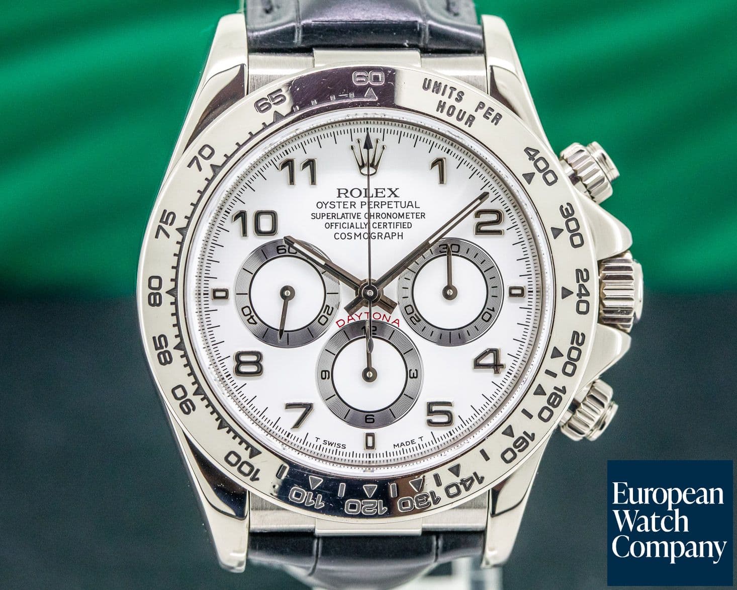 Image of Rolex Daytona 18K White Gold Zenith Movement 