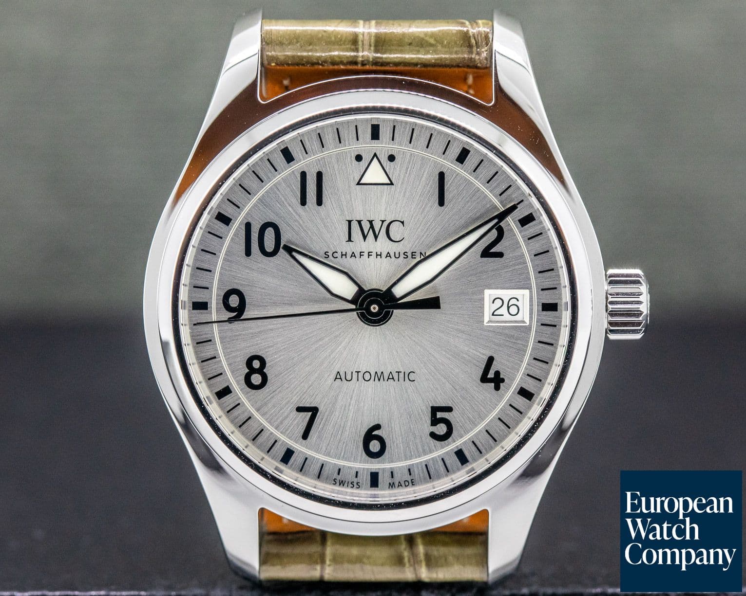 Image of IWC Pilot 36mm White Dial SS 
