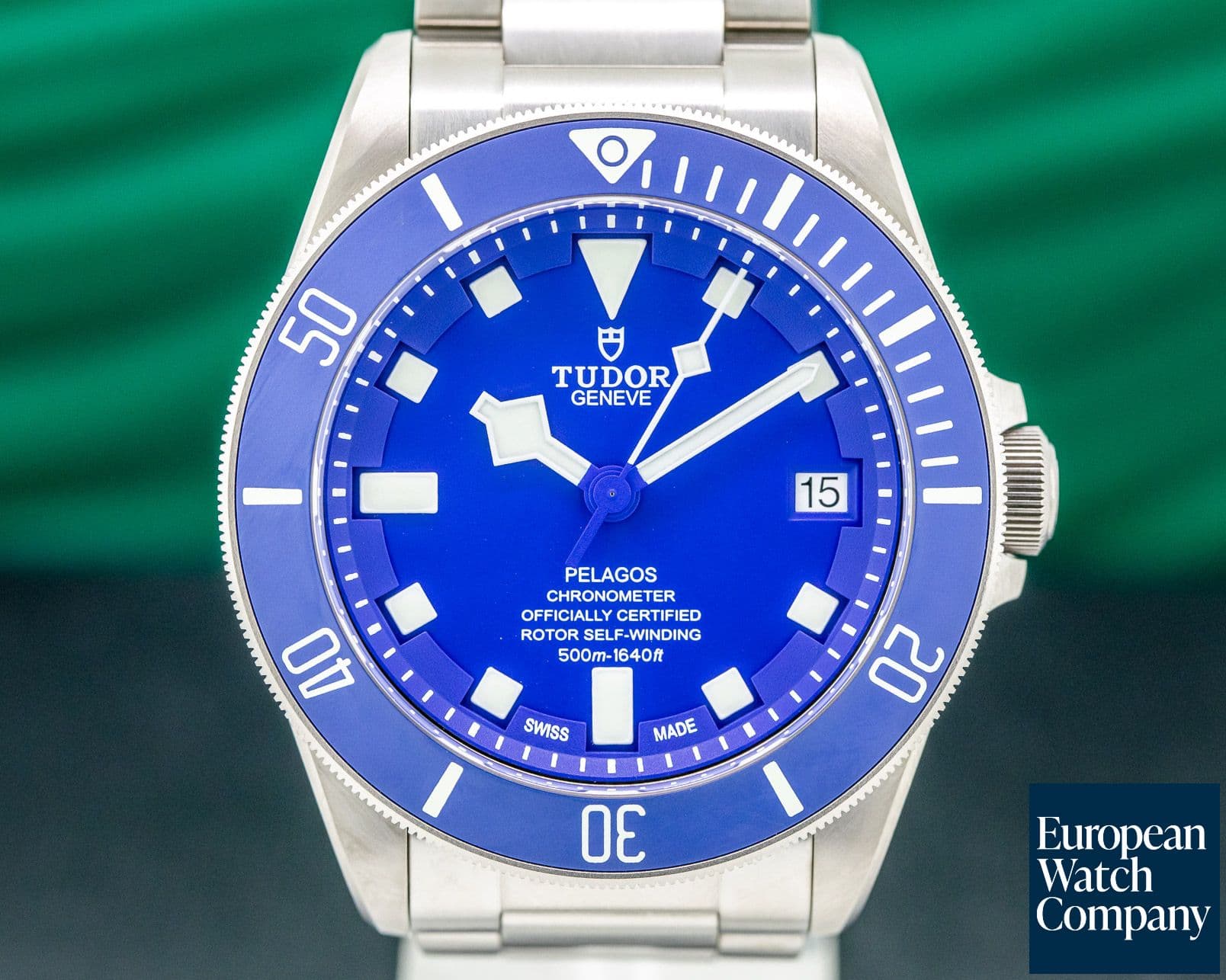 Image of Tudor Pelagos Blue Dial In-House Caliber Titanium 