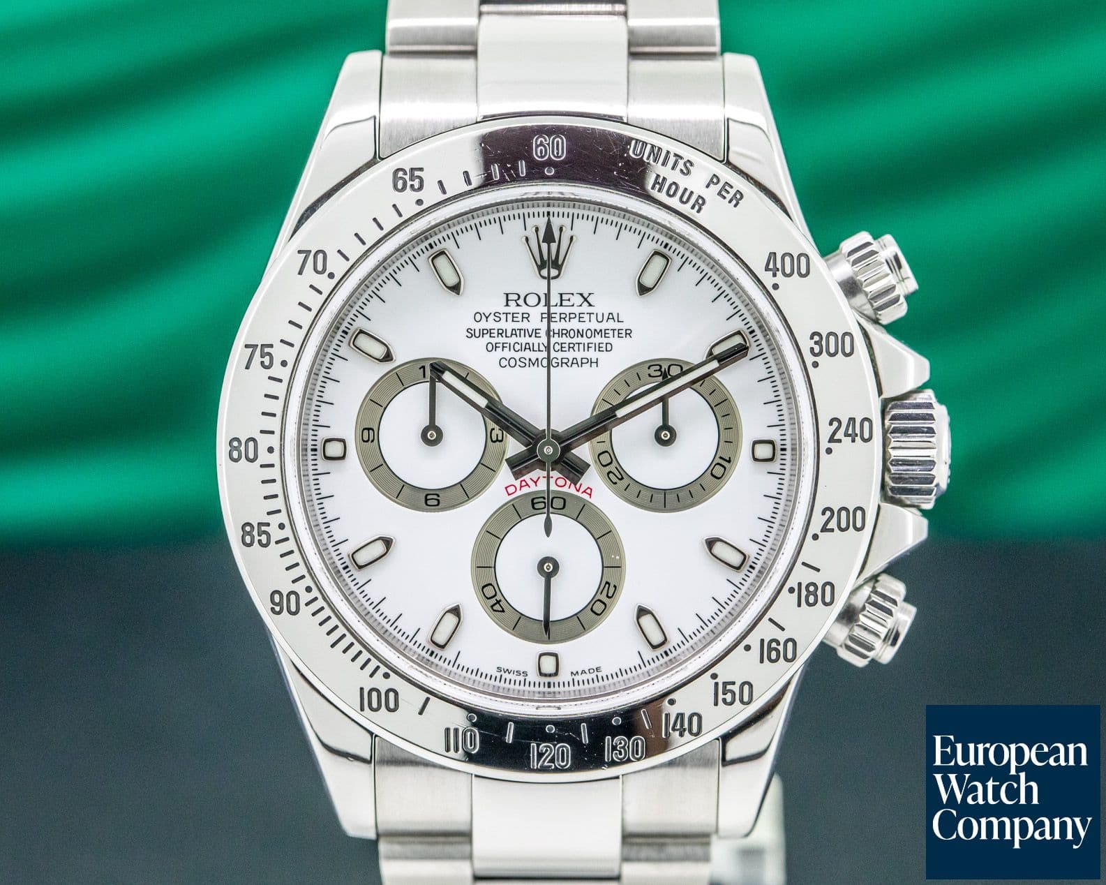 Image of Rolex Daytona White Dial SS / SS