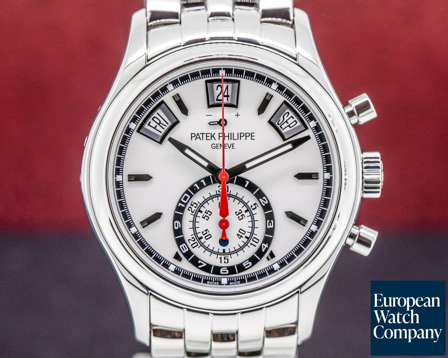 Image of Patek Philippe Annual Calendar Chronograph SS / SS 