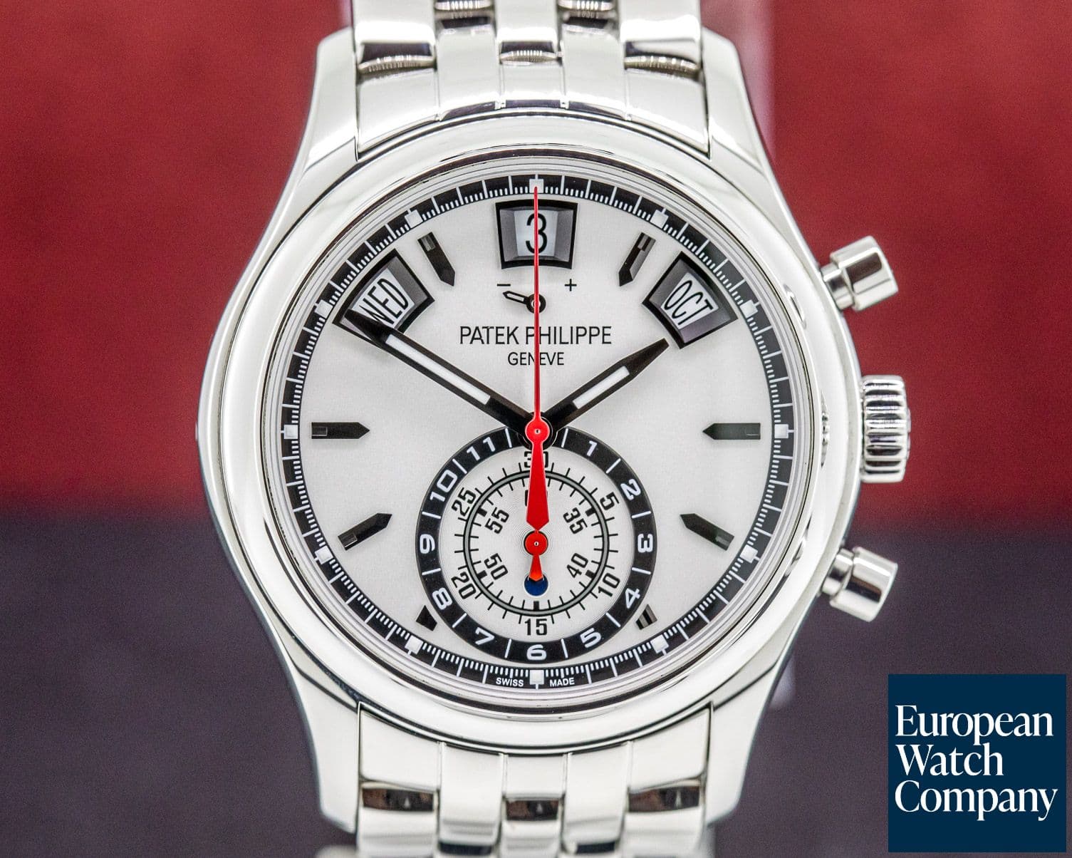 Image of Patek Philippe Annual Calendar Chronograph SS / SS 