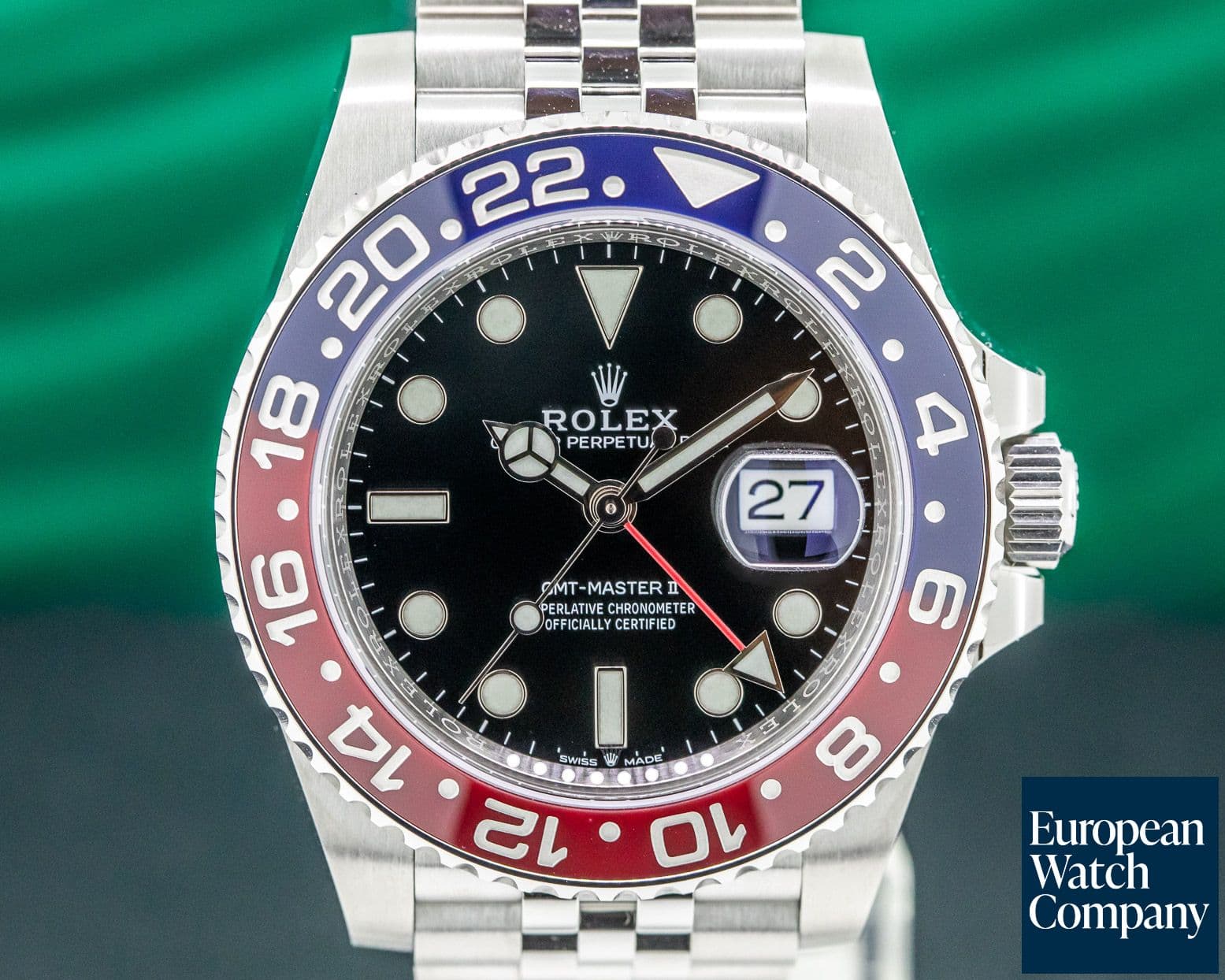 Image of Rolex GMT Master II Ceramic "Pepsi" SS / Jubilee 