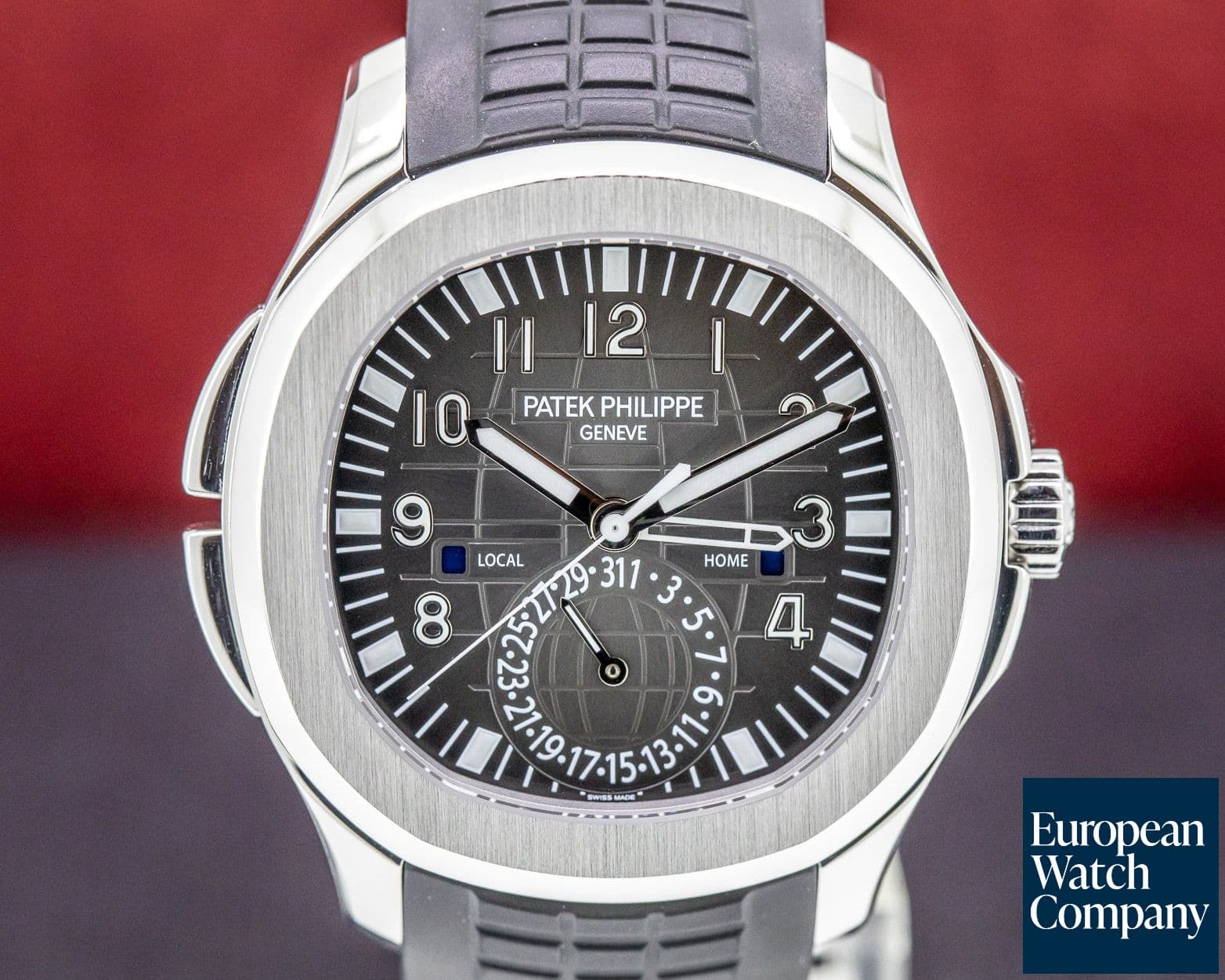 Image of Patek Philippe Aquanaut Travel Time SS / Rubber