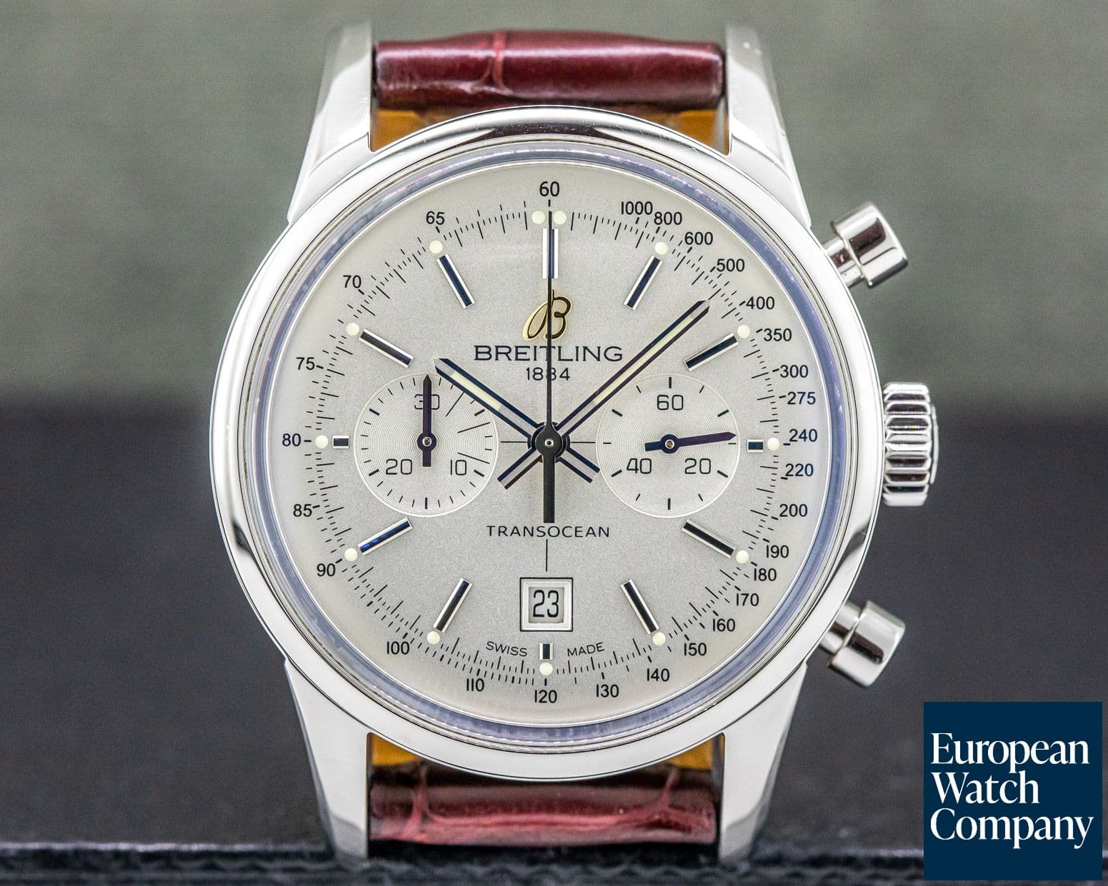 Image of Breitling Transocean Chronograph SS 38MM