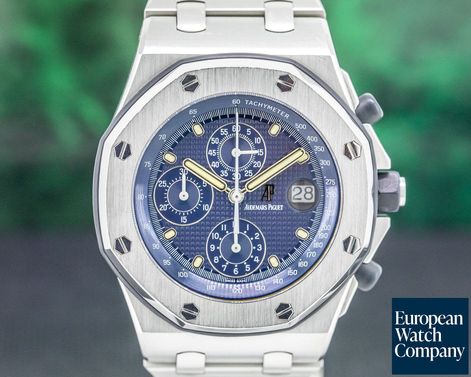 Image of Audemars Piguet Royal Oak Offshore Chronograph "THE BEAST" D Series Blue Dial