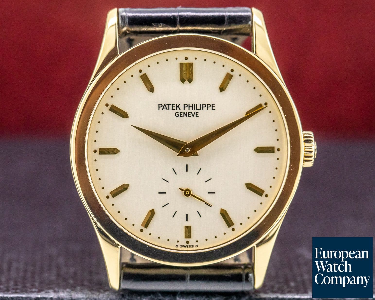 Image of Patek Philippe Calatrava Manual Wind 18K Yellow Gold