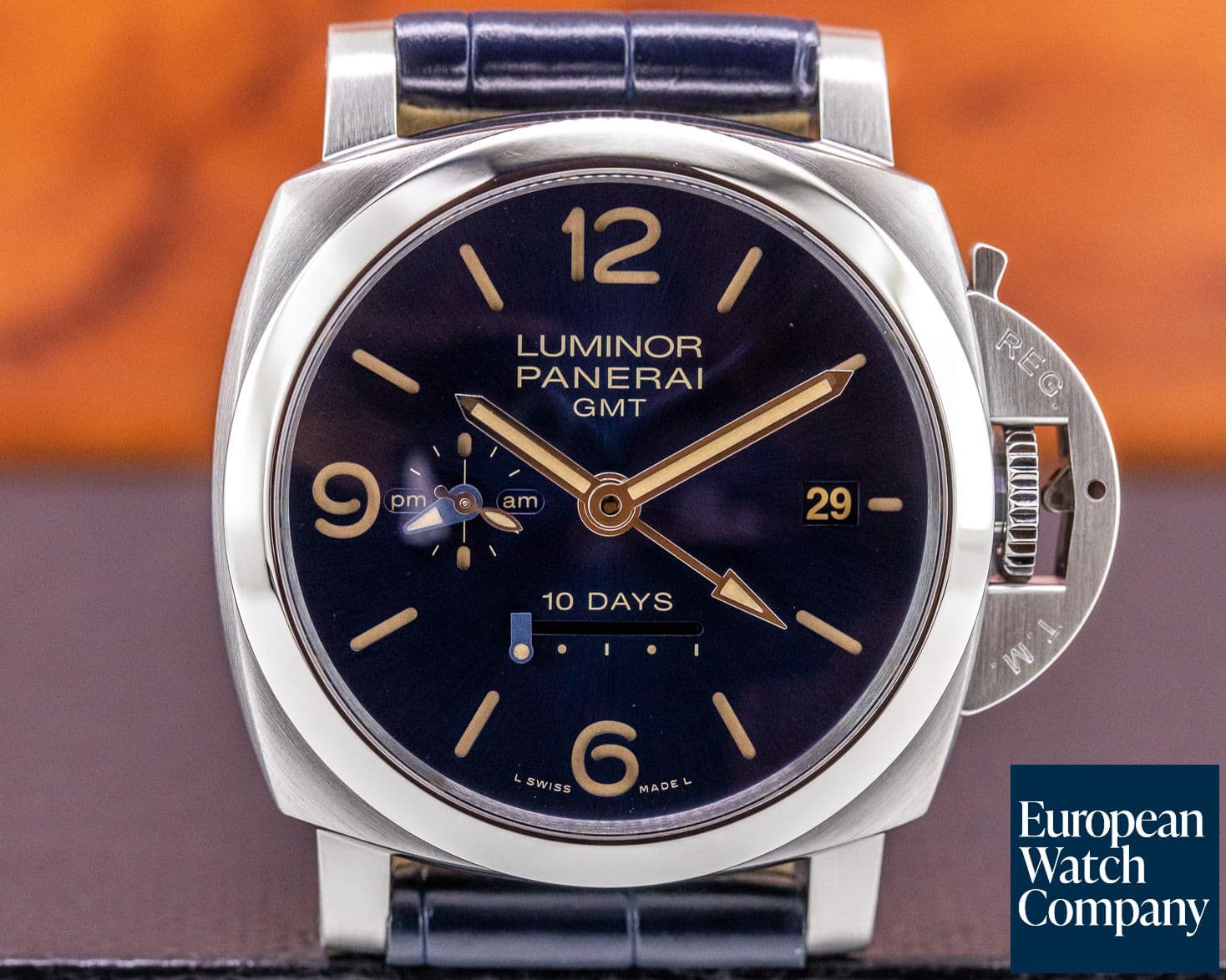 Image of Panerai Luminor 1950 10-Days GMT "Design Miami" Limited Edition