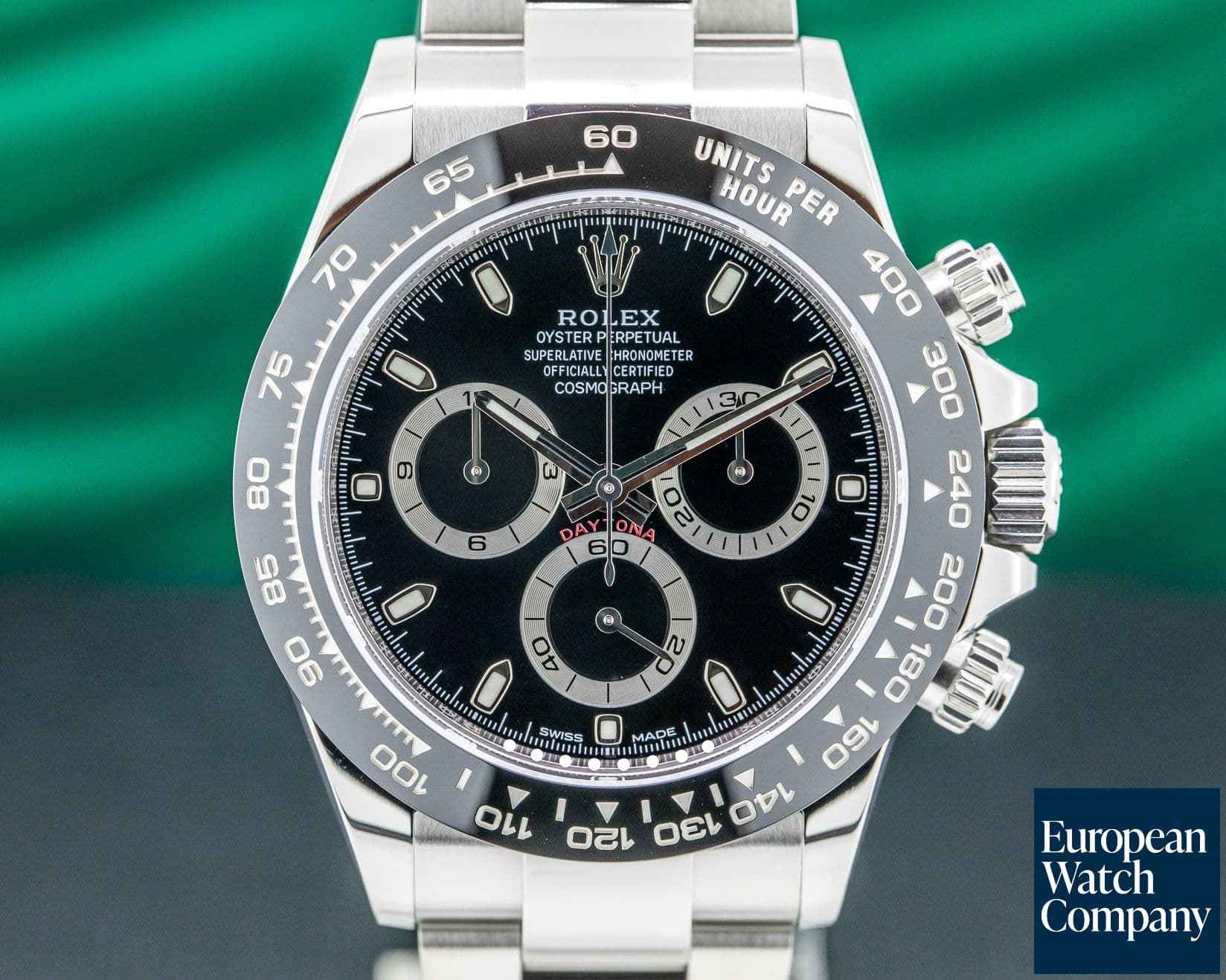 Image of Rolex Daytona Ceramic Bezel SS / Black Dial 2018
