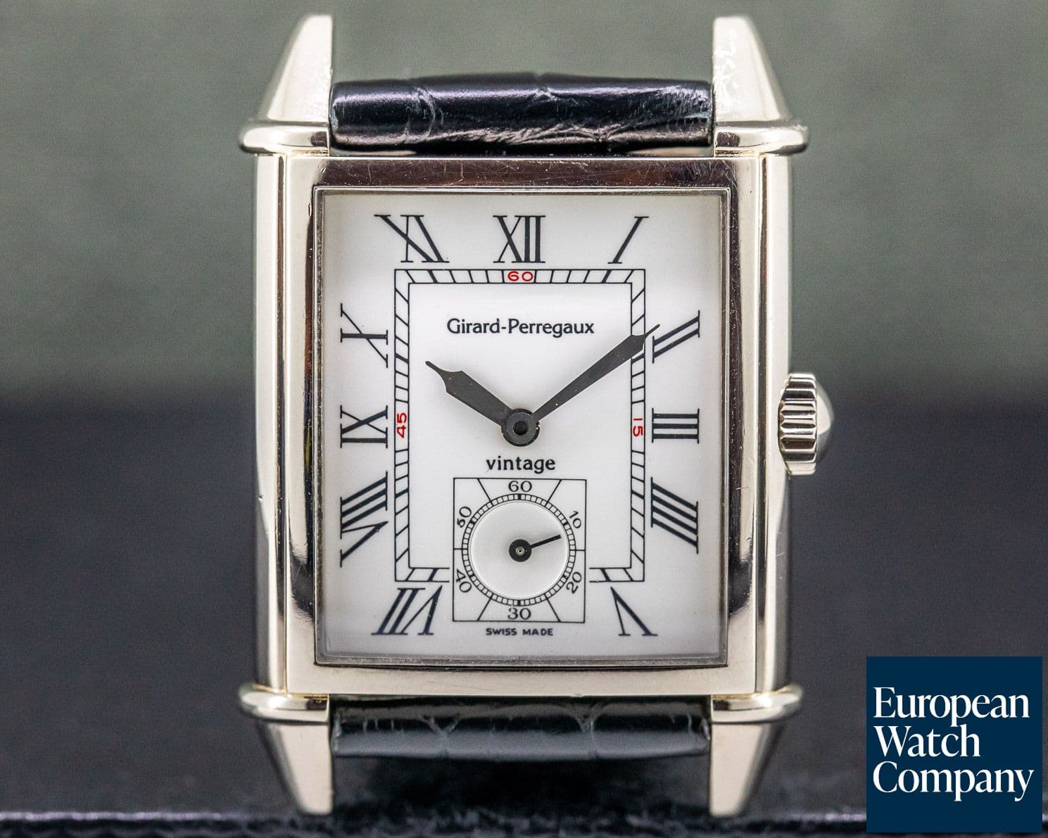 Image of Girard Perregaux Vintage 1945 18K WG Manual Wind
