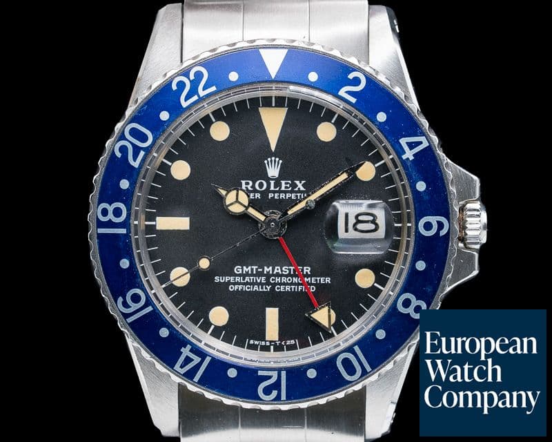 Image of Rolex GMT Master "Blueberry" MKII SS FULL SET / Punched Papers