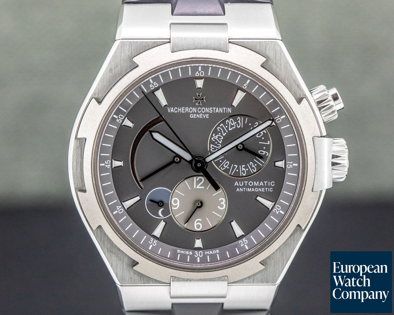 Image of Vacheron Constantin Overseas Dual Time SS Grey Dial