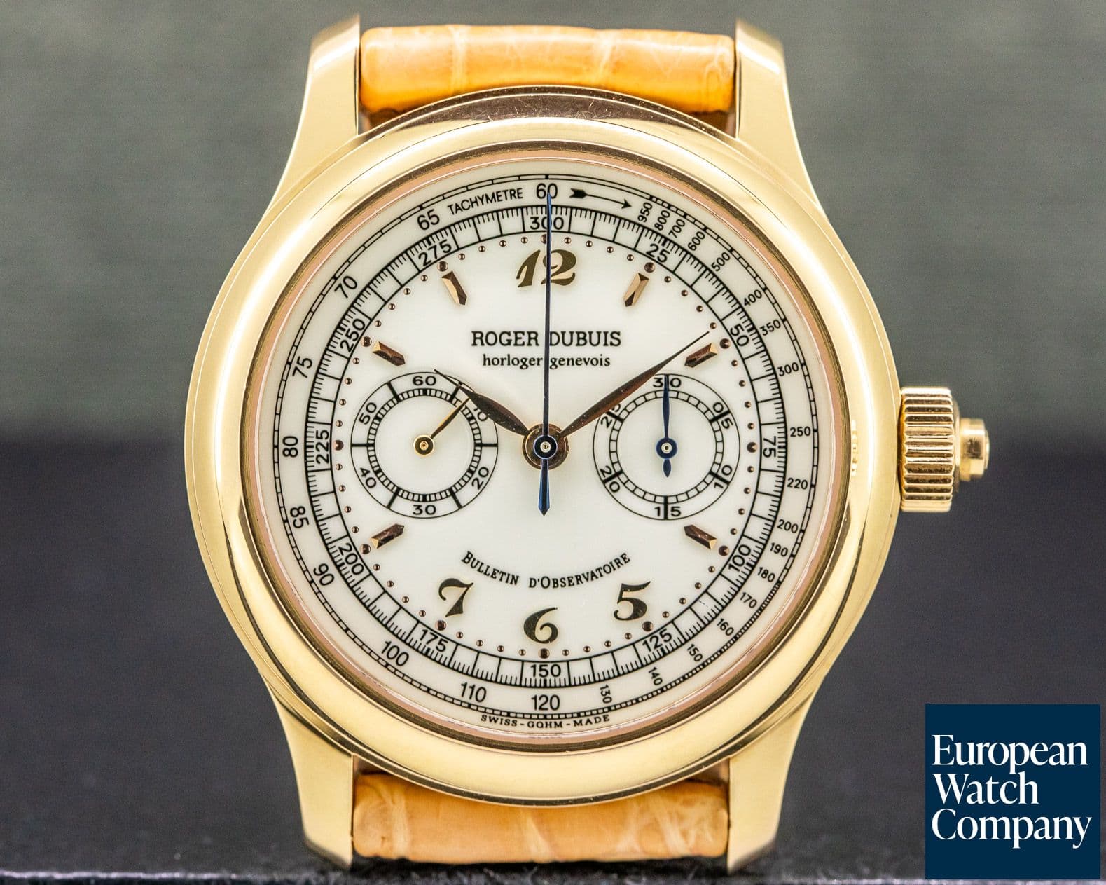 Image of Roger Dubuis Hommage Monopoussoir Chronograph H40 FULL SET RARE