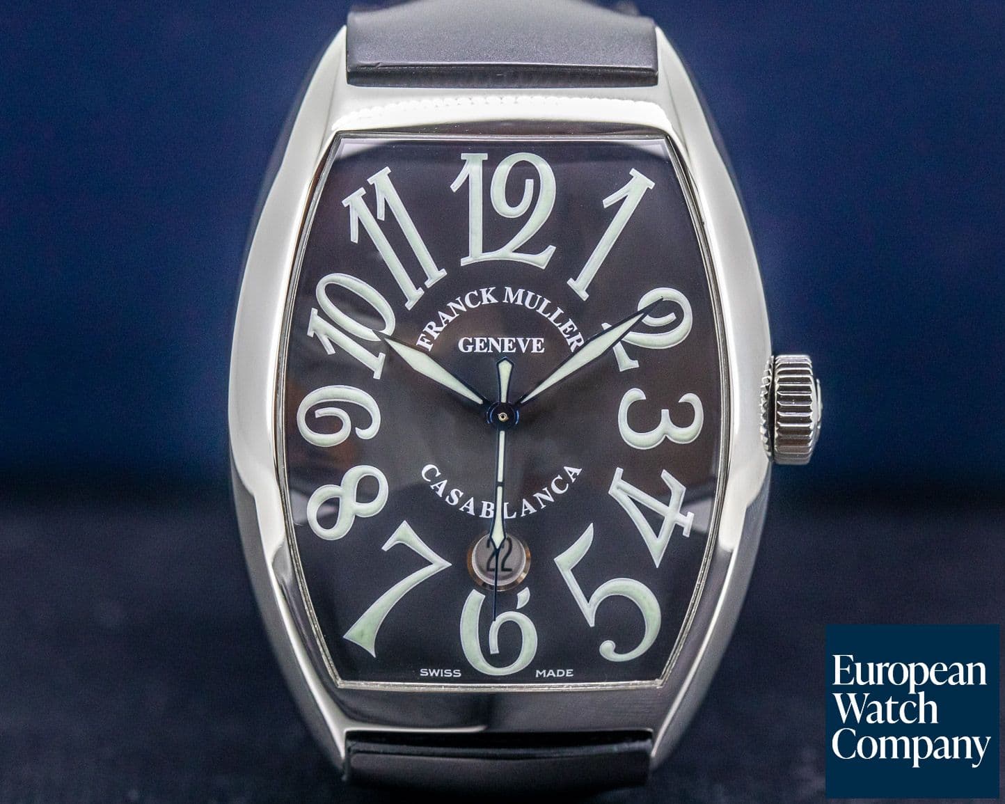 Image of Franck Muller Casablanca SS Black Dial 
