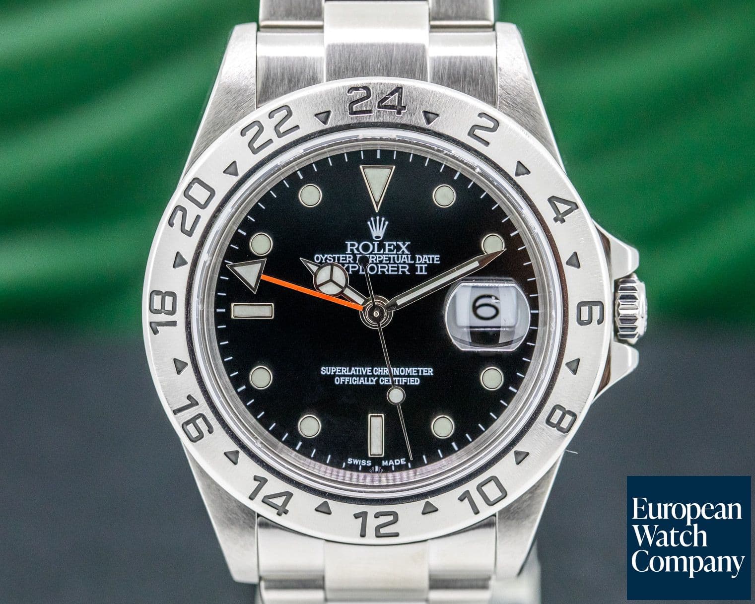 Image of Rolex Explorer II SS Black Dial 