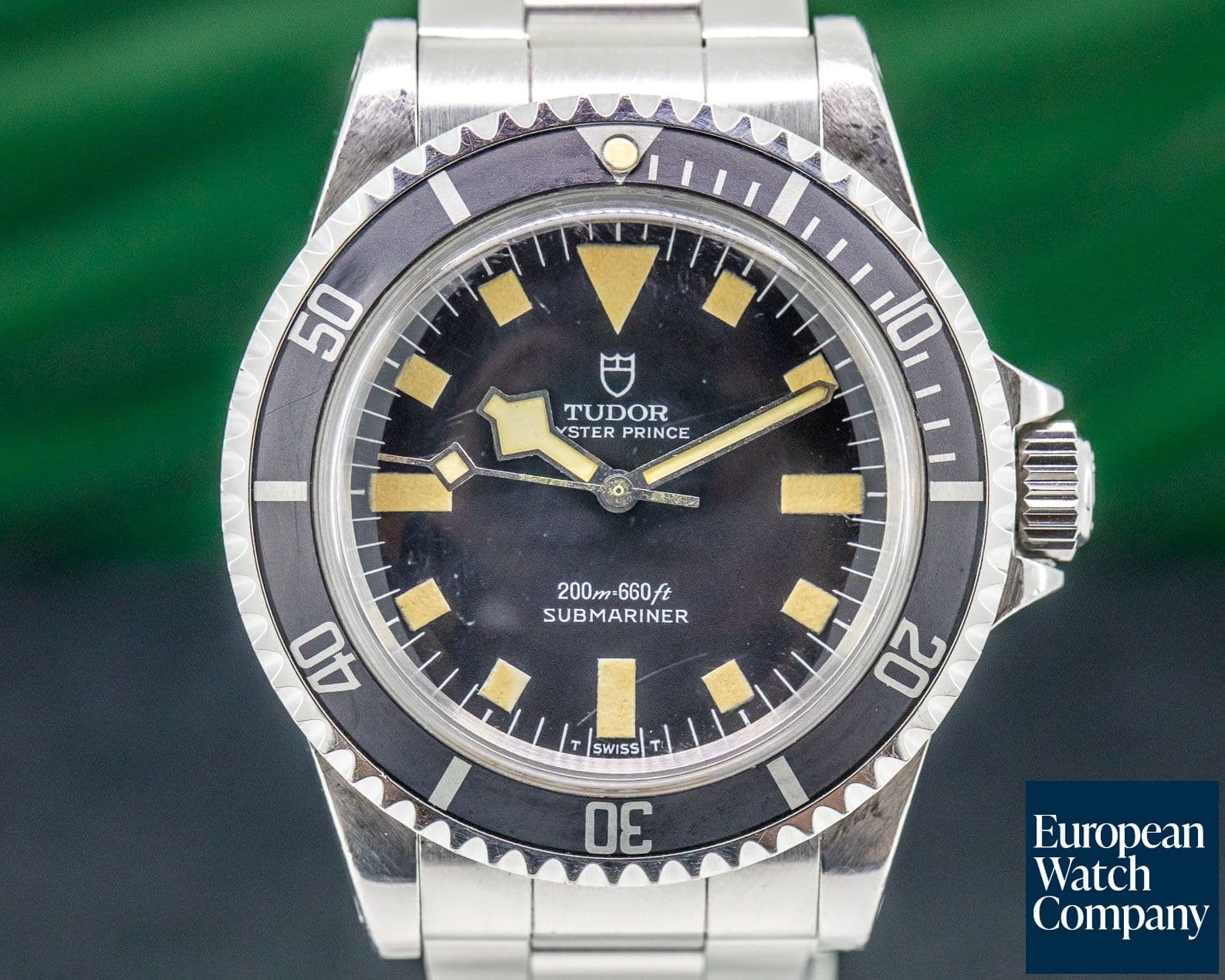 Image of Tudor Vintage Submariner Matte Dial No Date "Snowflake" SS