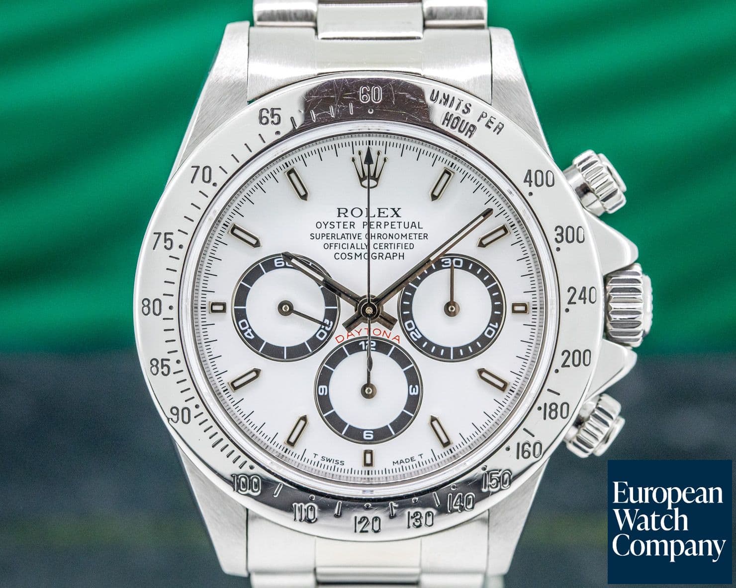 Image of Rolex Daytona Zenith Movement White Dial SS 