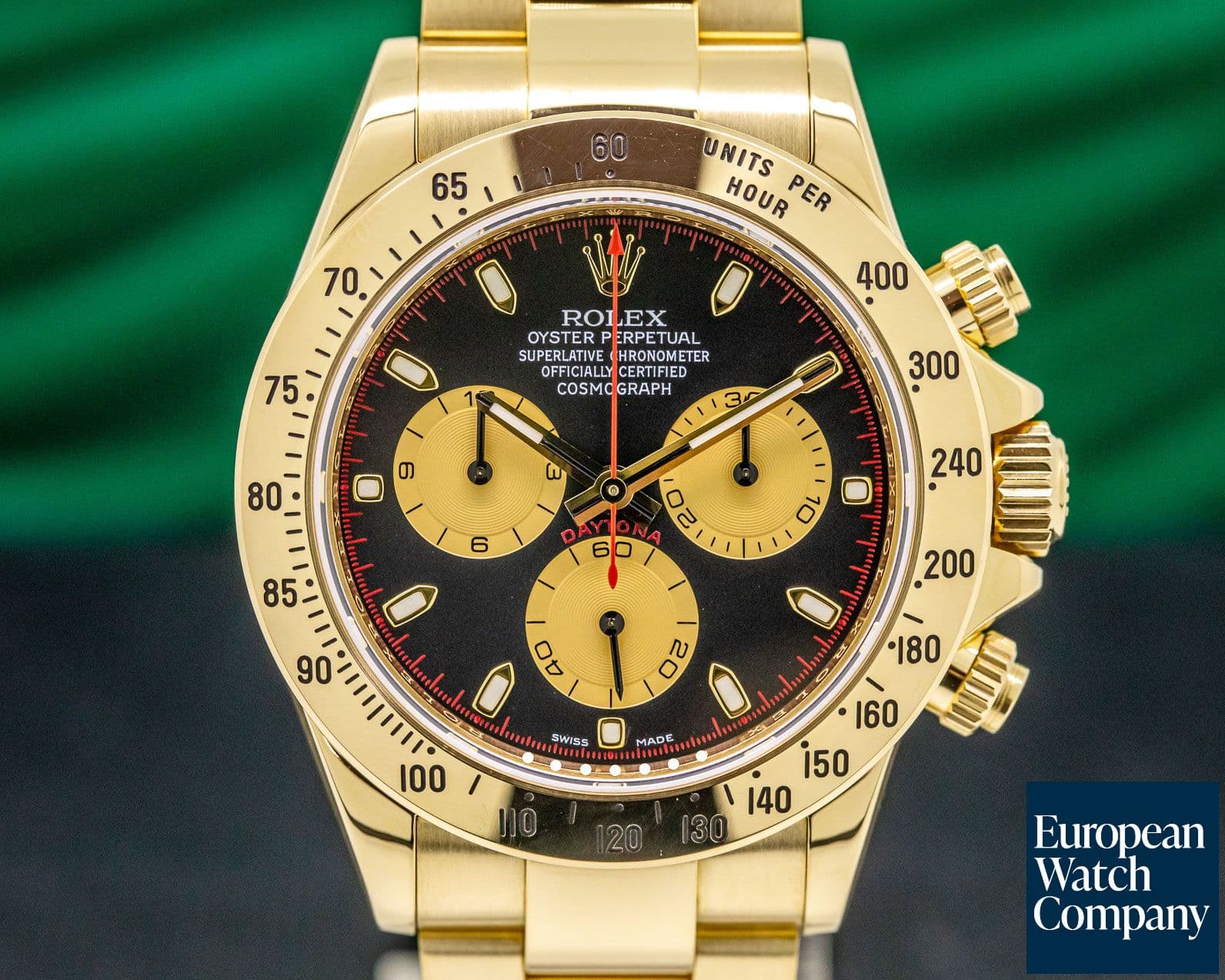 Image of Rolex Daytona 18K Yellow Gold / Black Dial "Paul Newman"