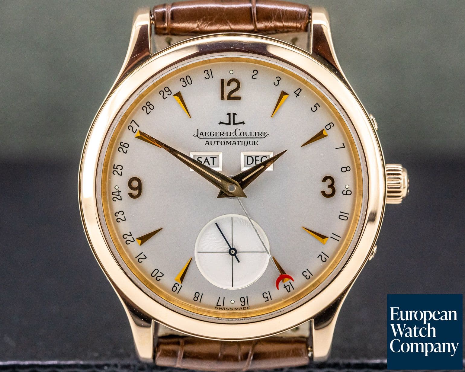 Image of Jaeger LeCoultre Master Date 18K Rose Gold