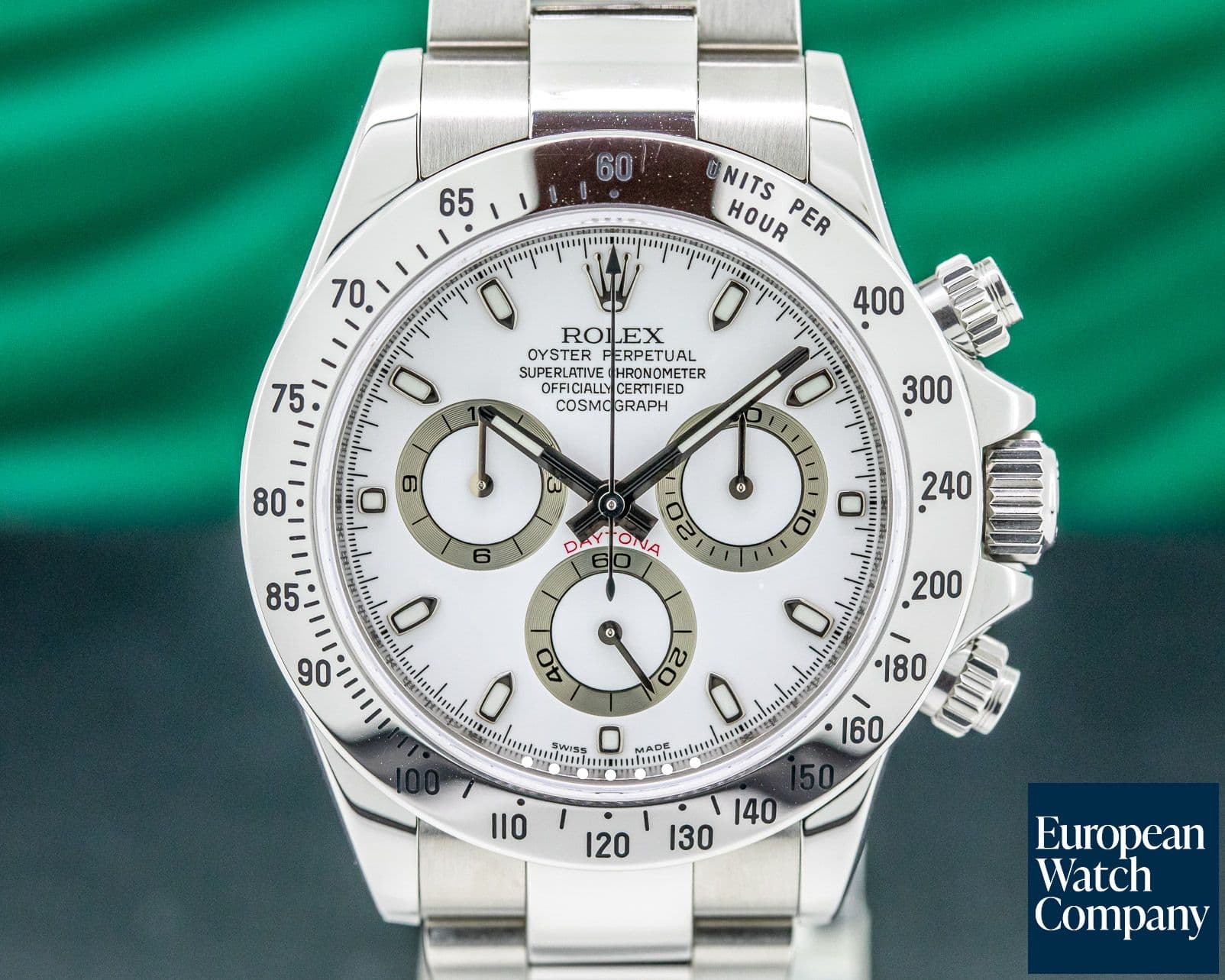 Image of Rolex Daytona White Dial SS / SS FULL SET PERFECT 