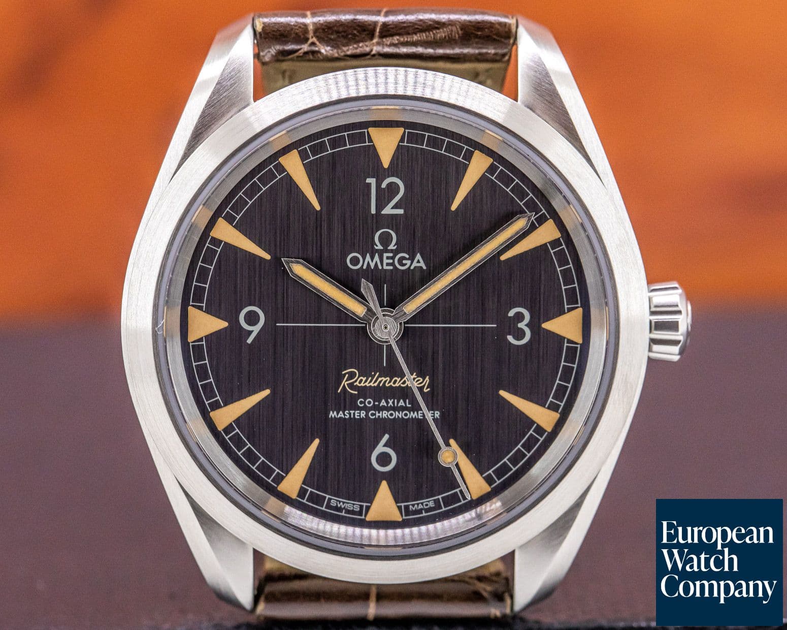 Image of Omega Railmaster Master Chronometer SS Co Axial