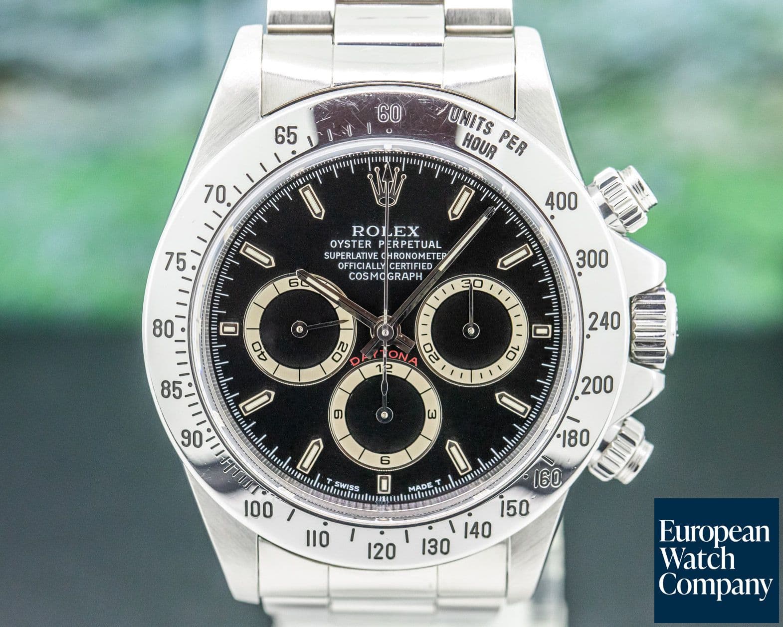 Image of Rolex Daytona SS Black Dial Zenith Movement W Series