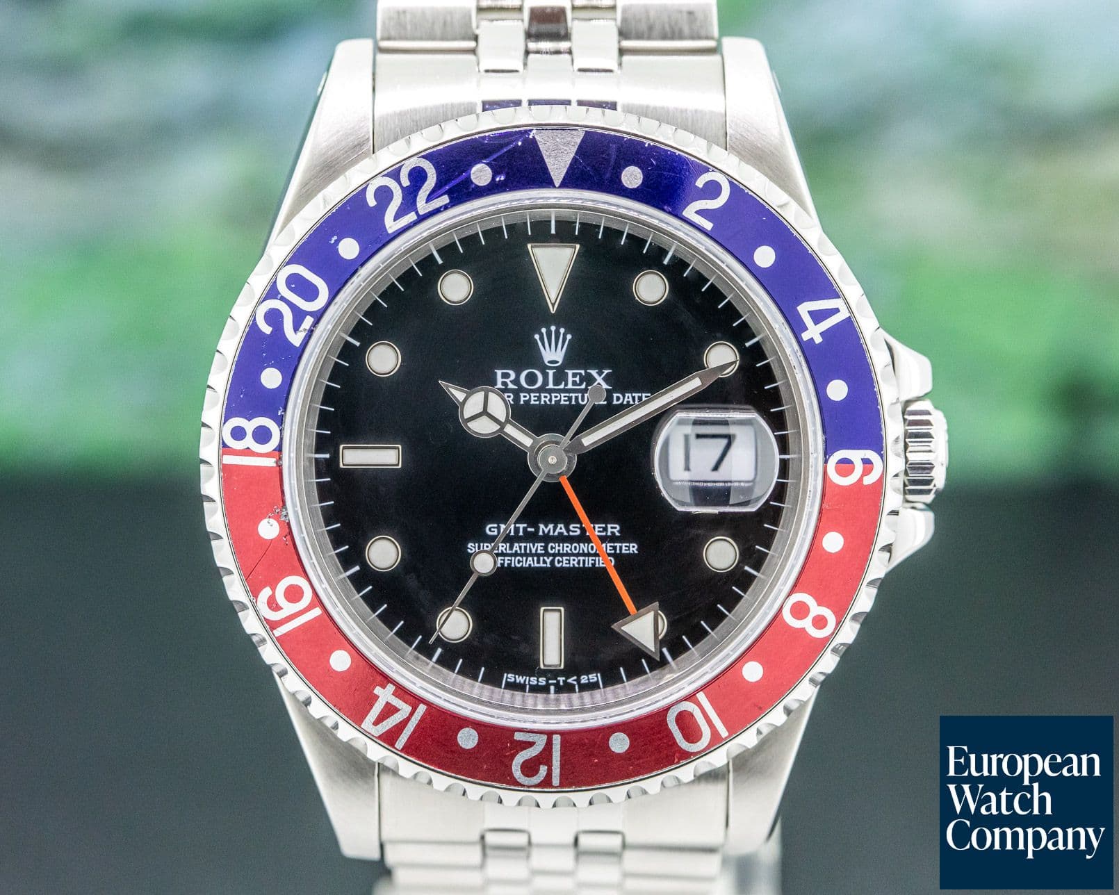 Image of Rolex 16700 GMT Master Red / Blue Pepsi Bezel 