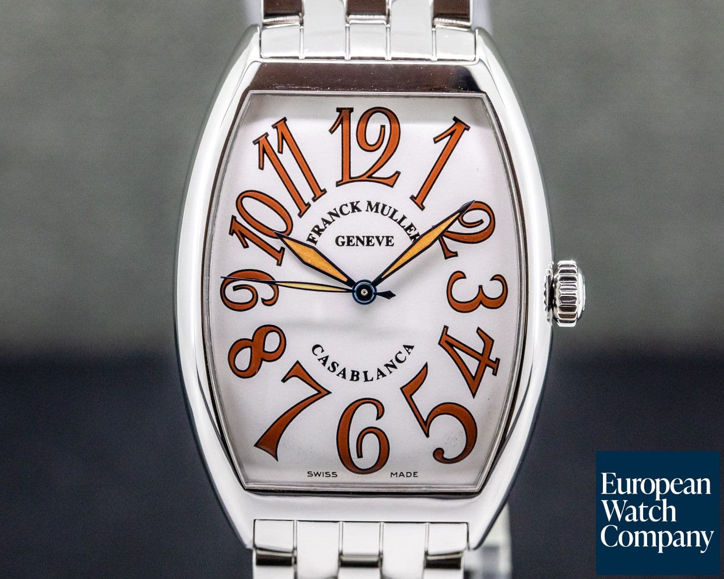 Image of Franck Muller Cintree Curvex "SAHARA" SS Automatic Silver Dial 

